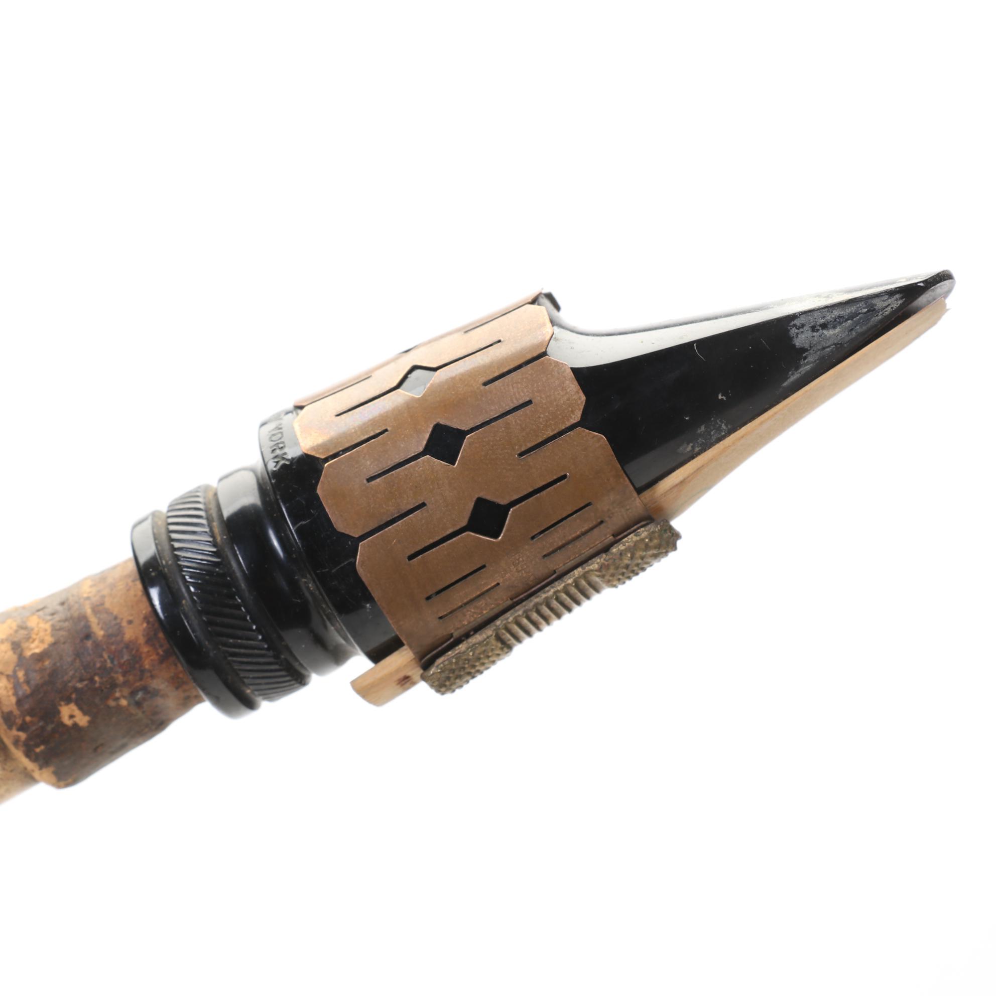 Buescher Brass True Tone Low Pitch Saxophone with Case, 1904-1933