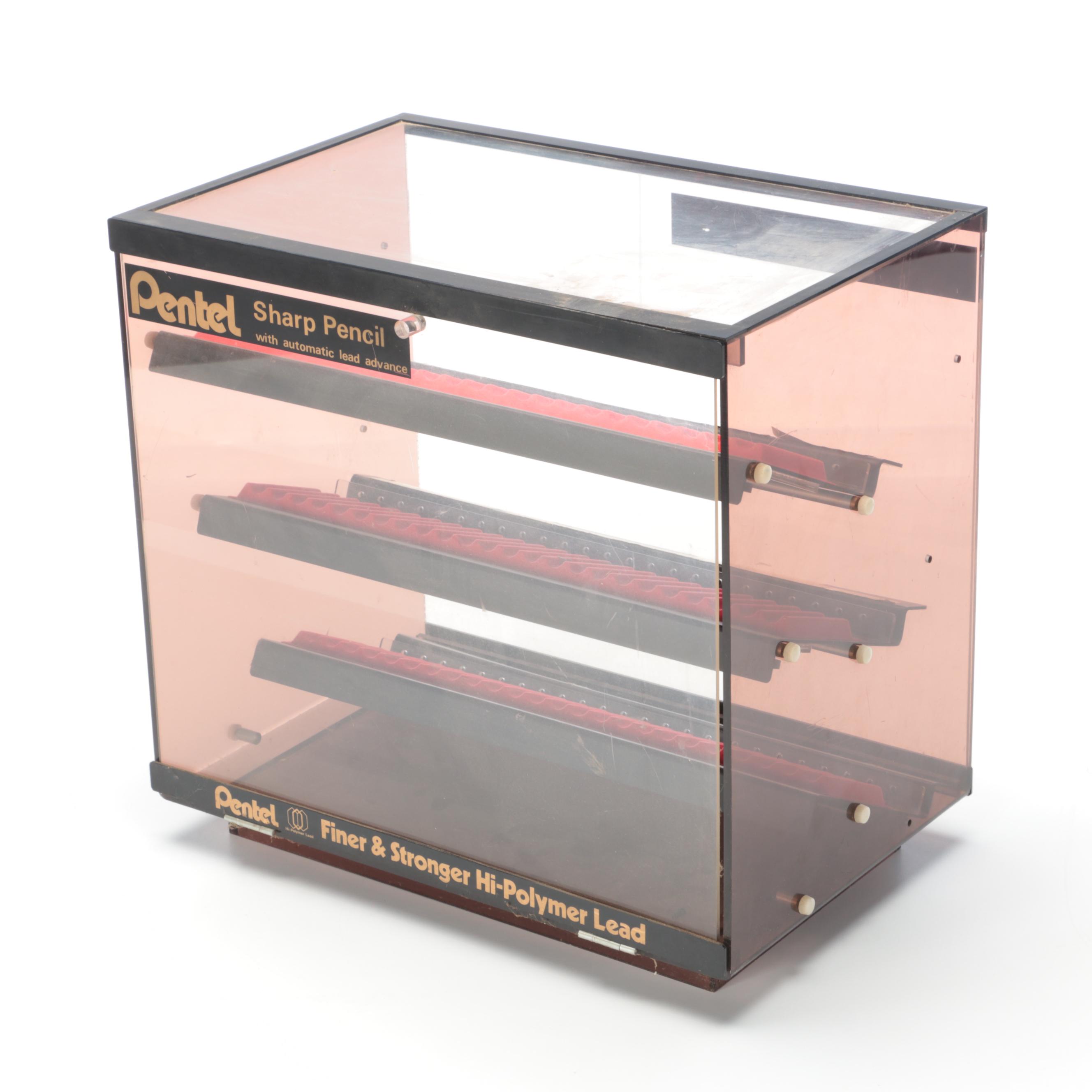 Pentel Mechanical Pencil Store Display Unit