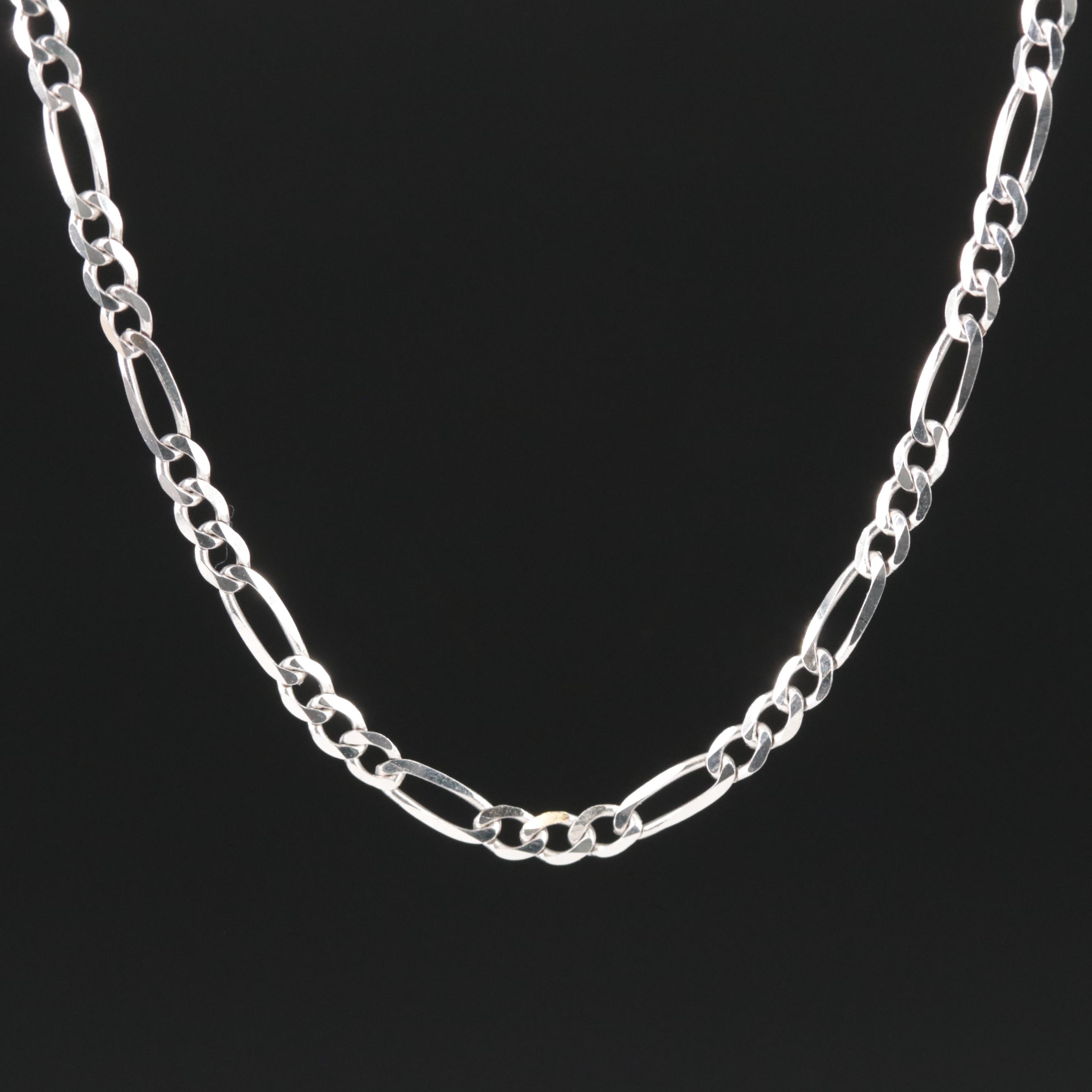 14K Figaro Chain Necklace