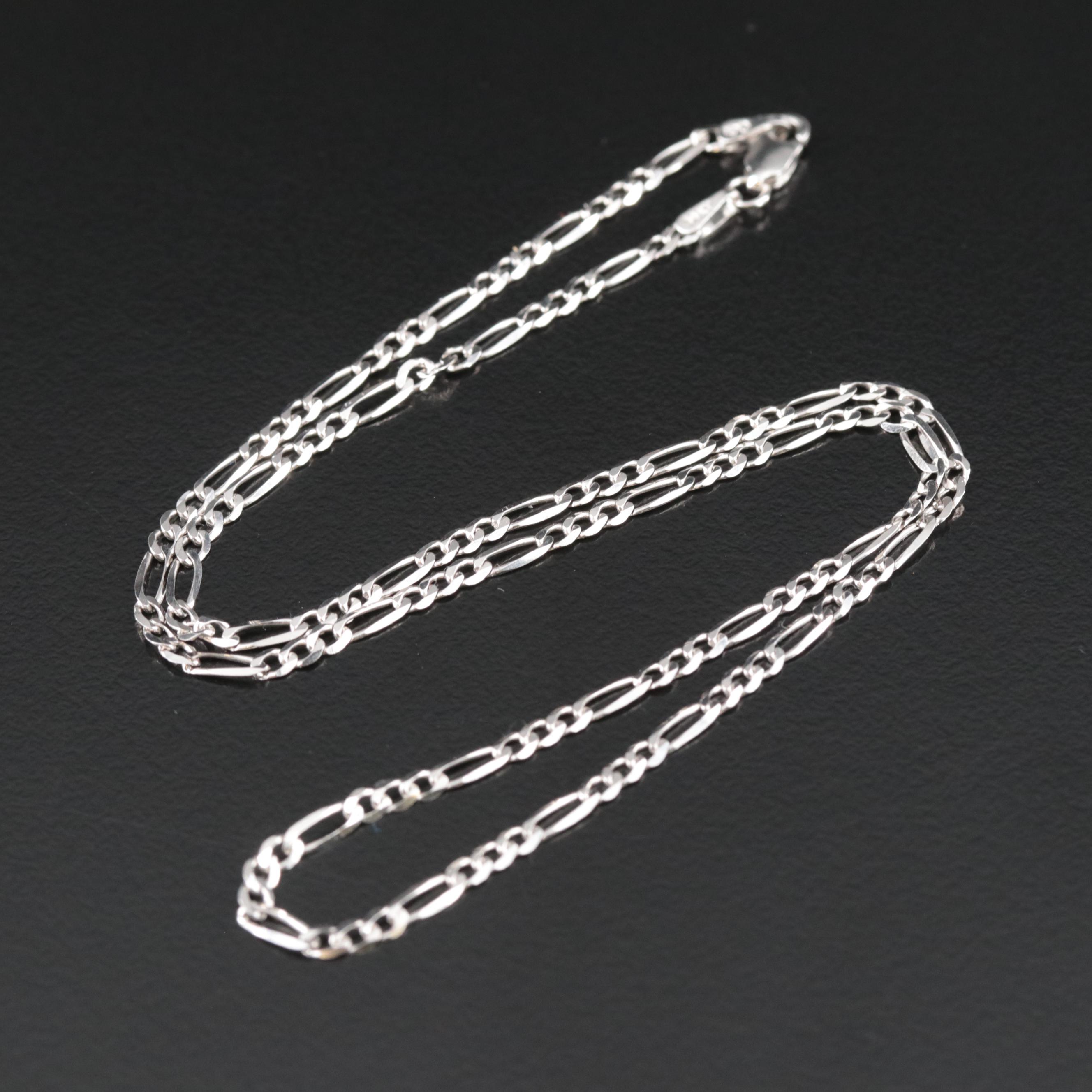 14K Figaro Chain Necklace