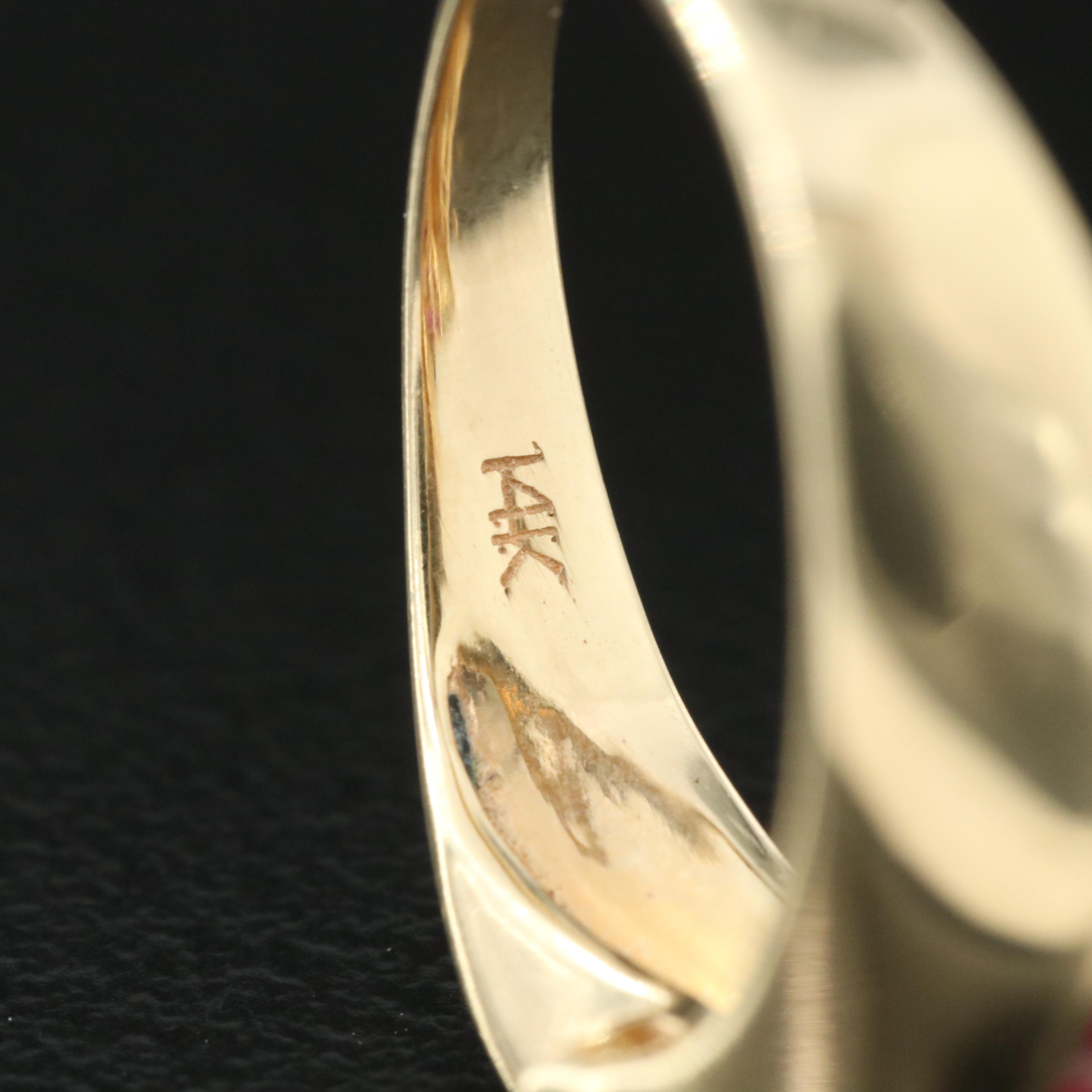 14K Ruby Ring