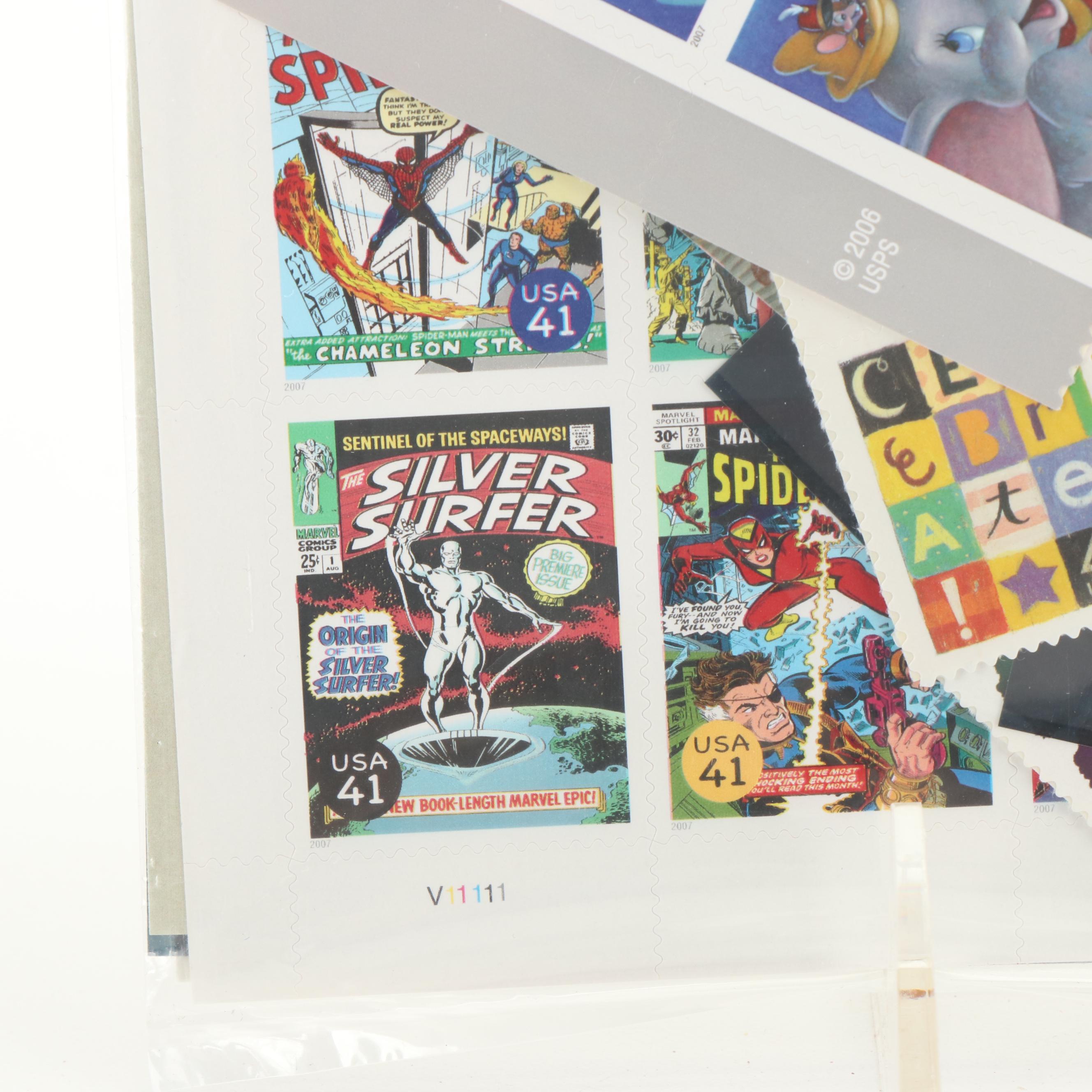 Four U.S.P.S. Commemorative Stamp Yearbooks