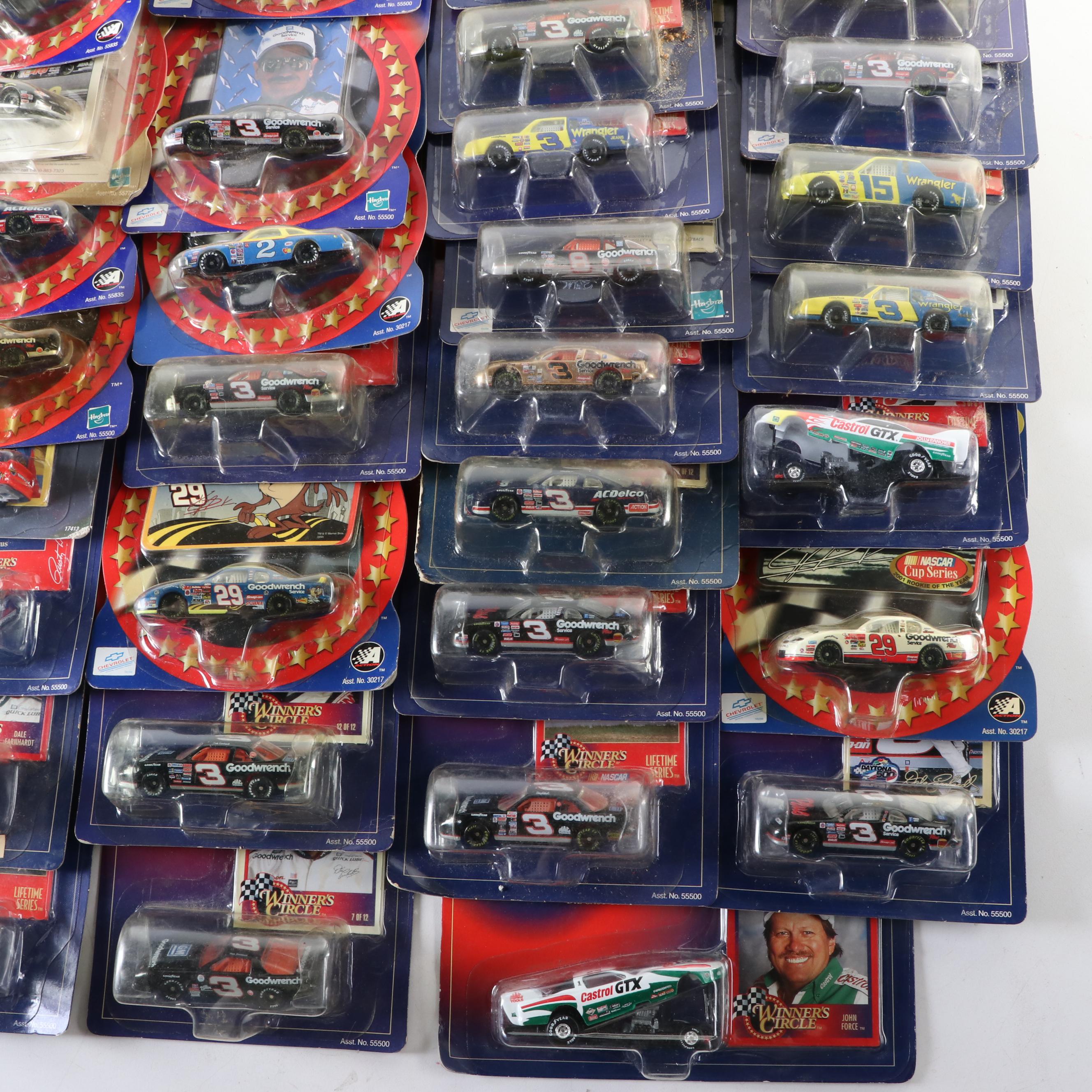 Hasbro and Kenner "Winner's Circle" and More Die Cast NASCAR Race Cars