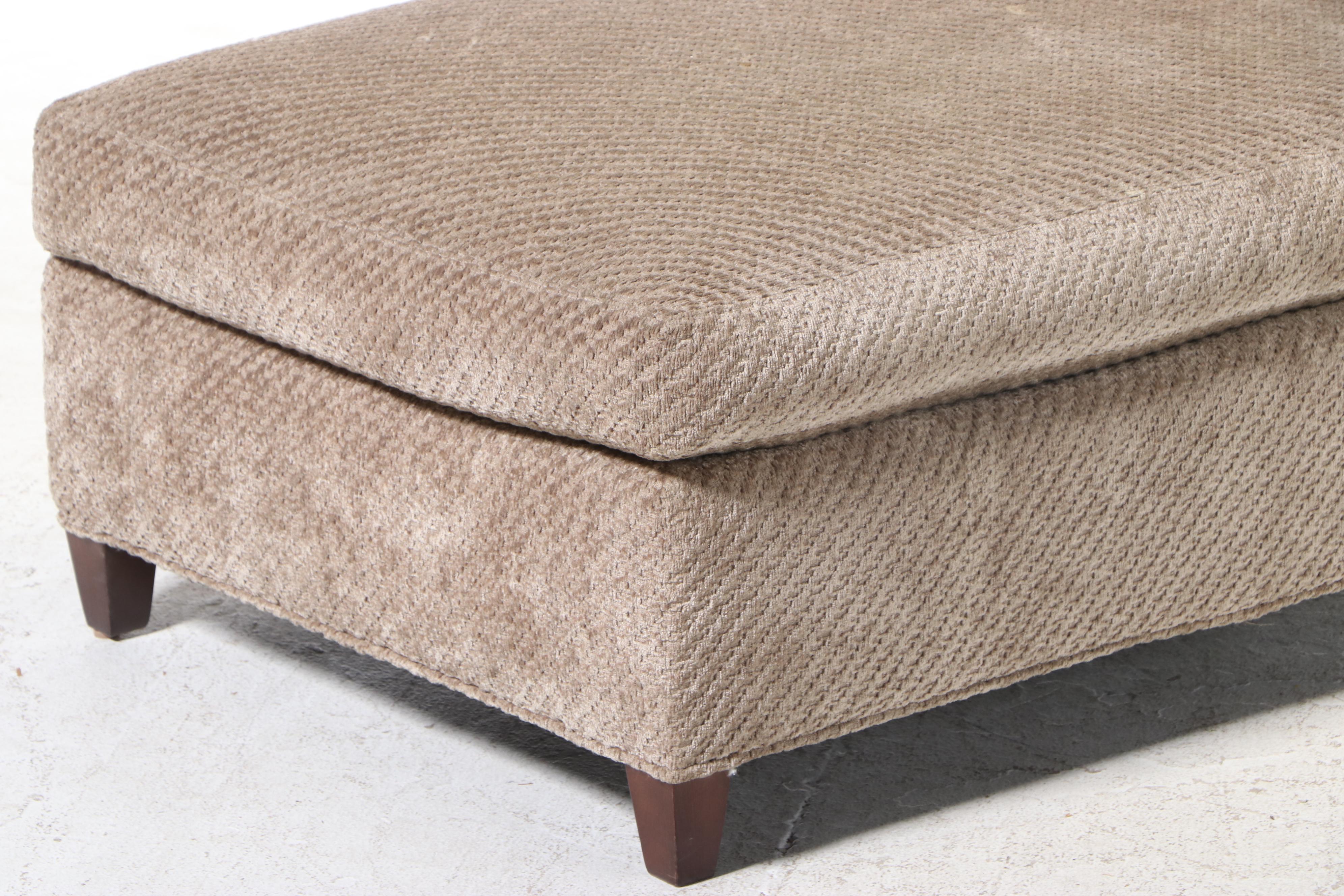 Lee Industries Custom-Upholstered Left-Arm-Facing Chaise Lounge