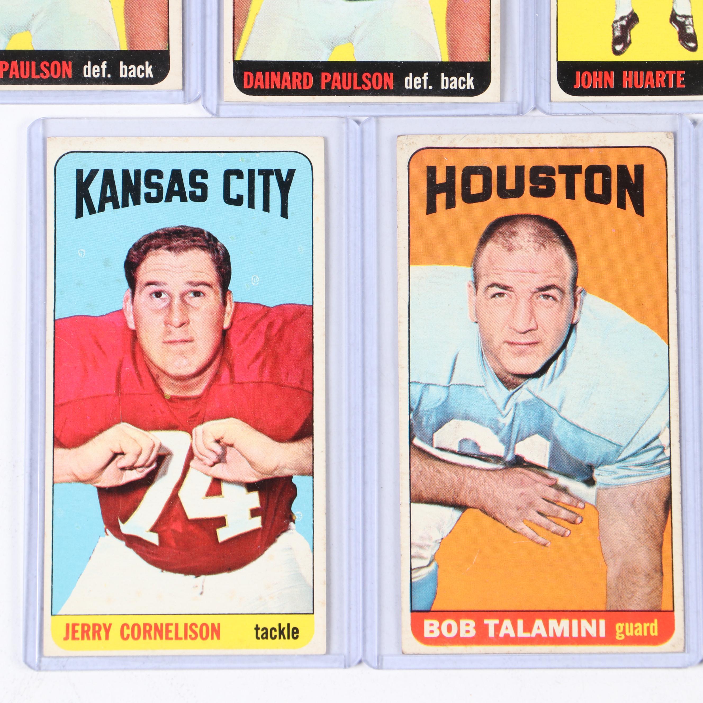 Topps with Philadelphia Football Cards Featuring Jim Brown and More, 1960s