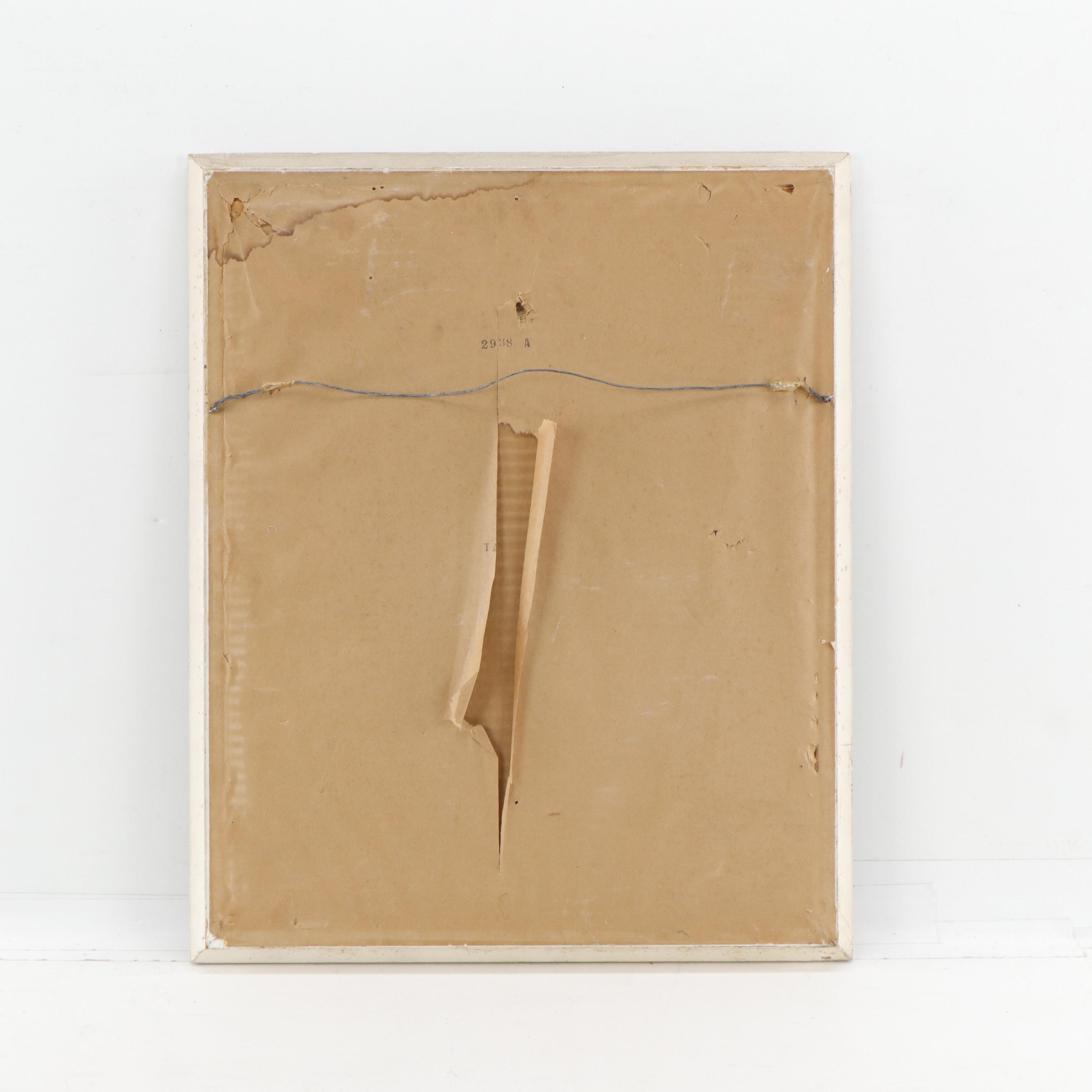 Offset Lithograph After James Gordon Irving "Blue Birds and Dogwood"