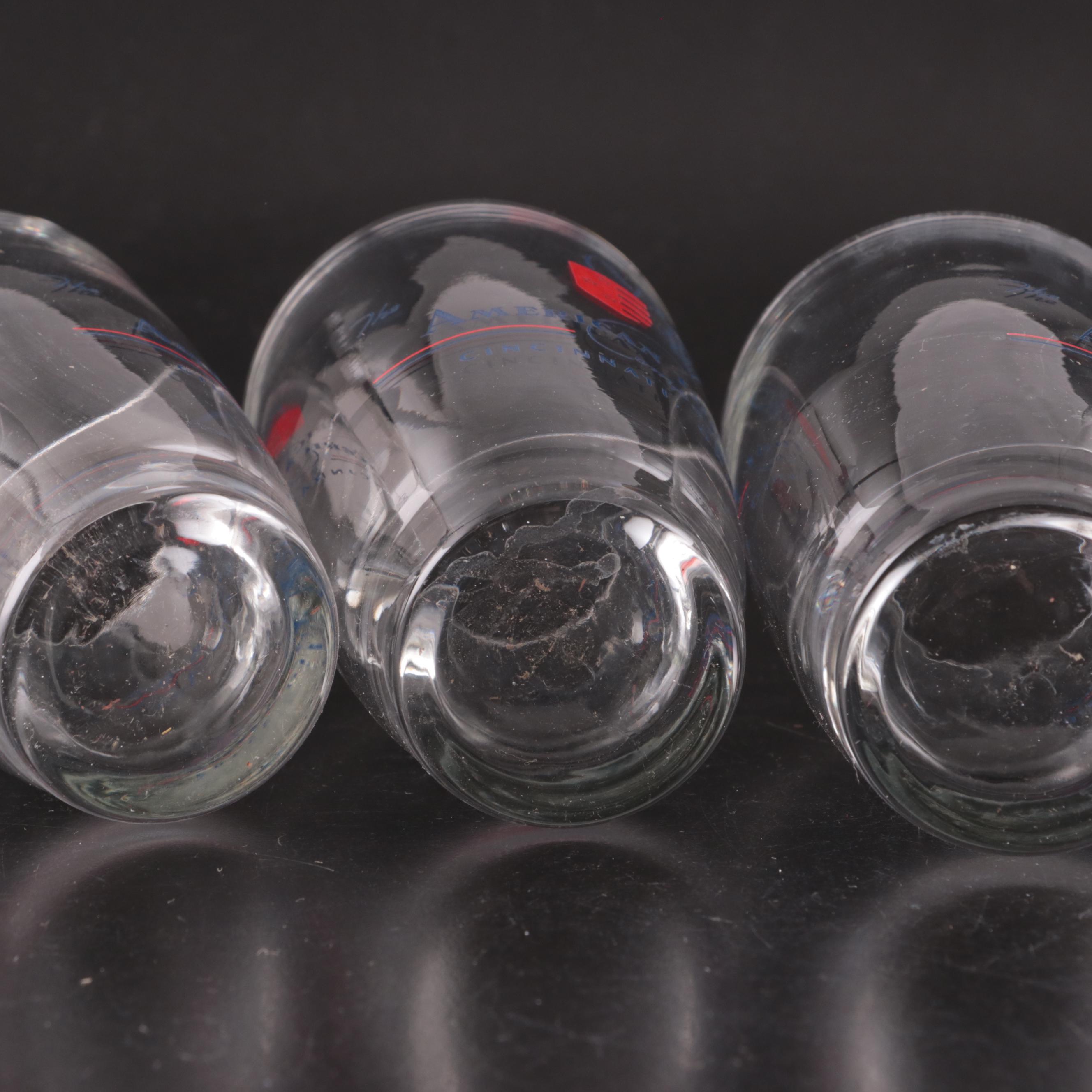 Anchor Hocking "American Tool Works Company" Glass Tumbler Set