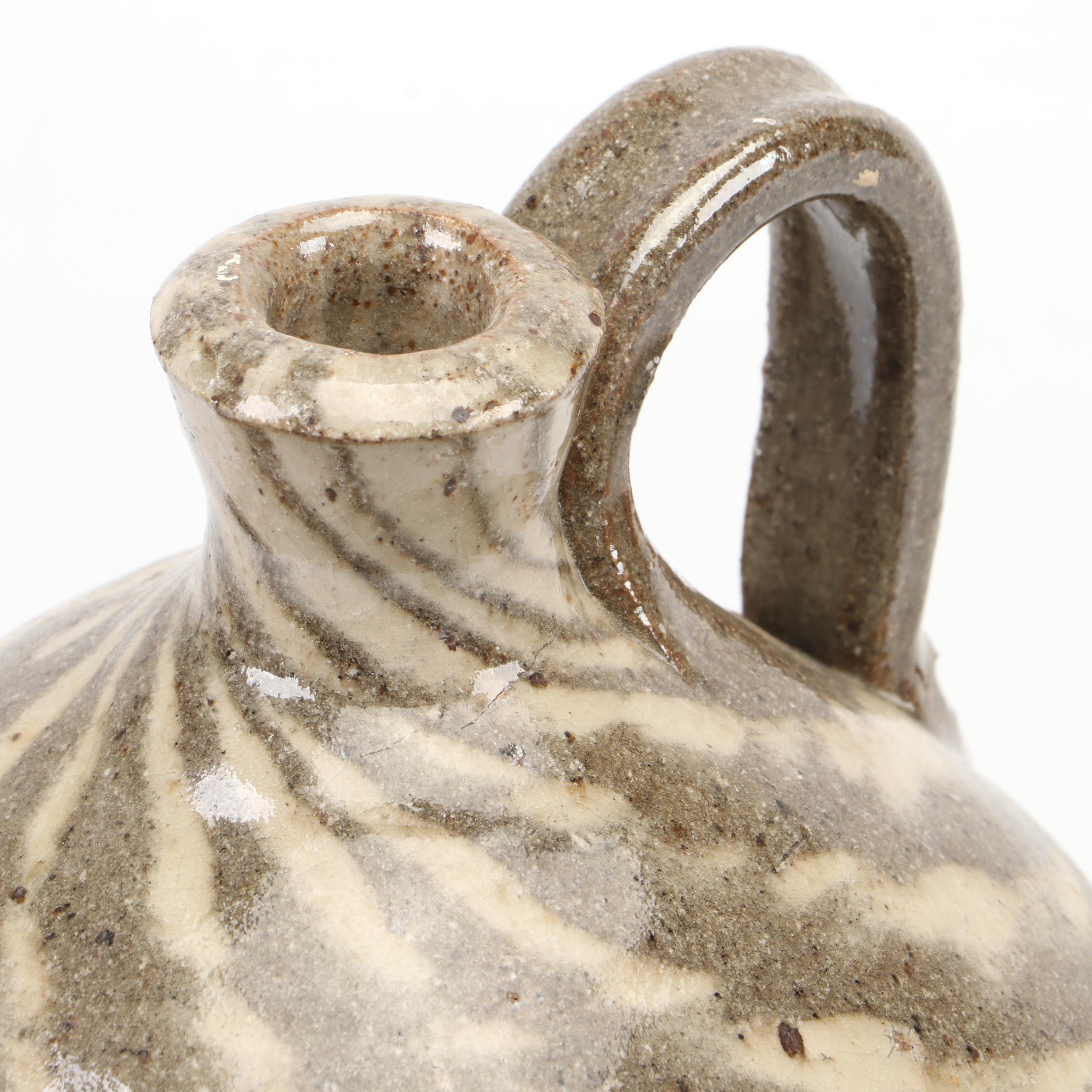 Incised Burlon Craig (B.B.) Folk Art Pottery Jug