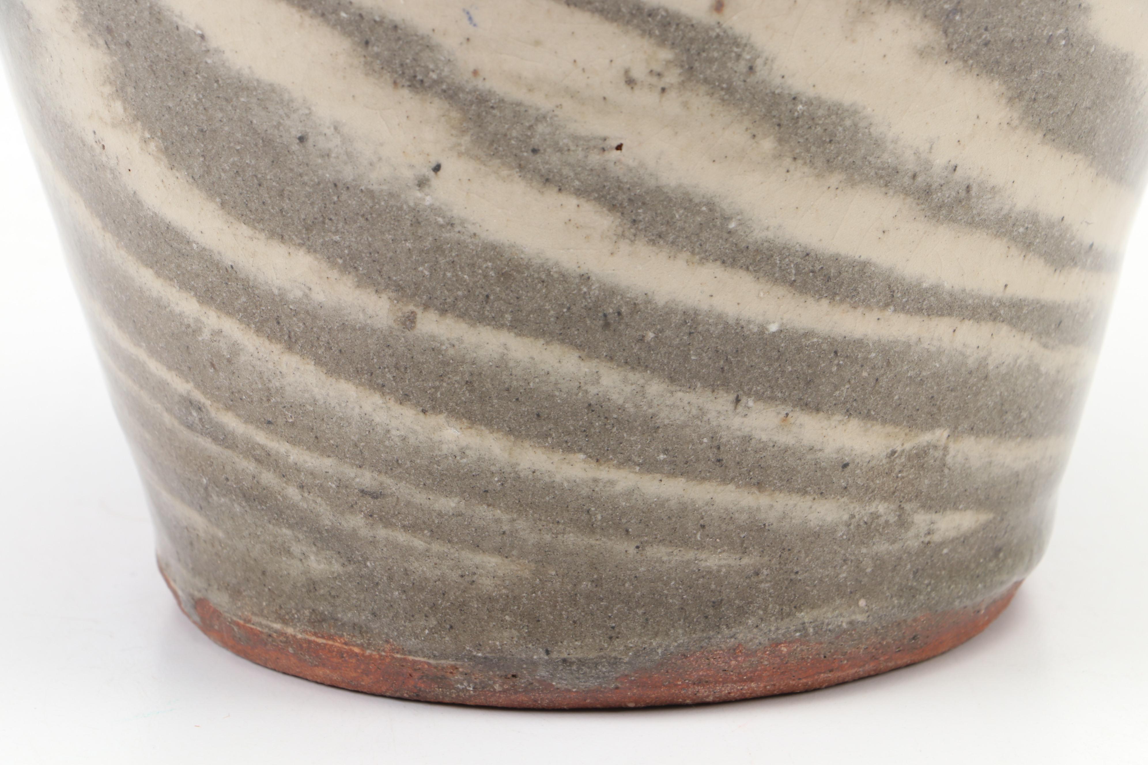 Incised Burlon Craig (B.B.) Folk Art Pottery Jug