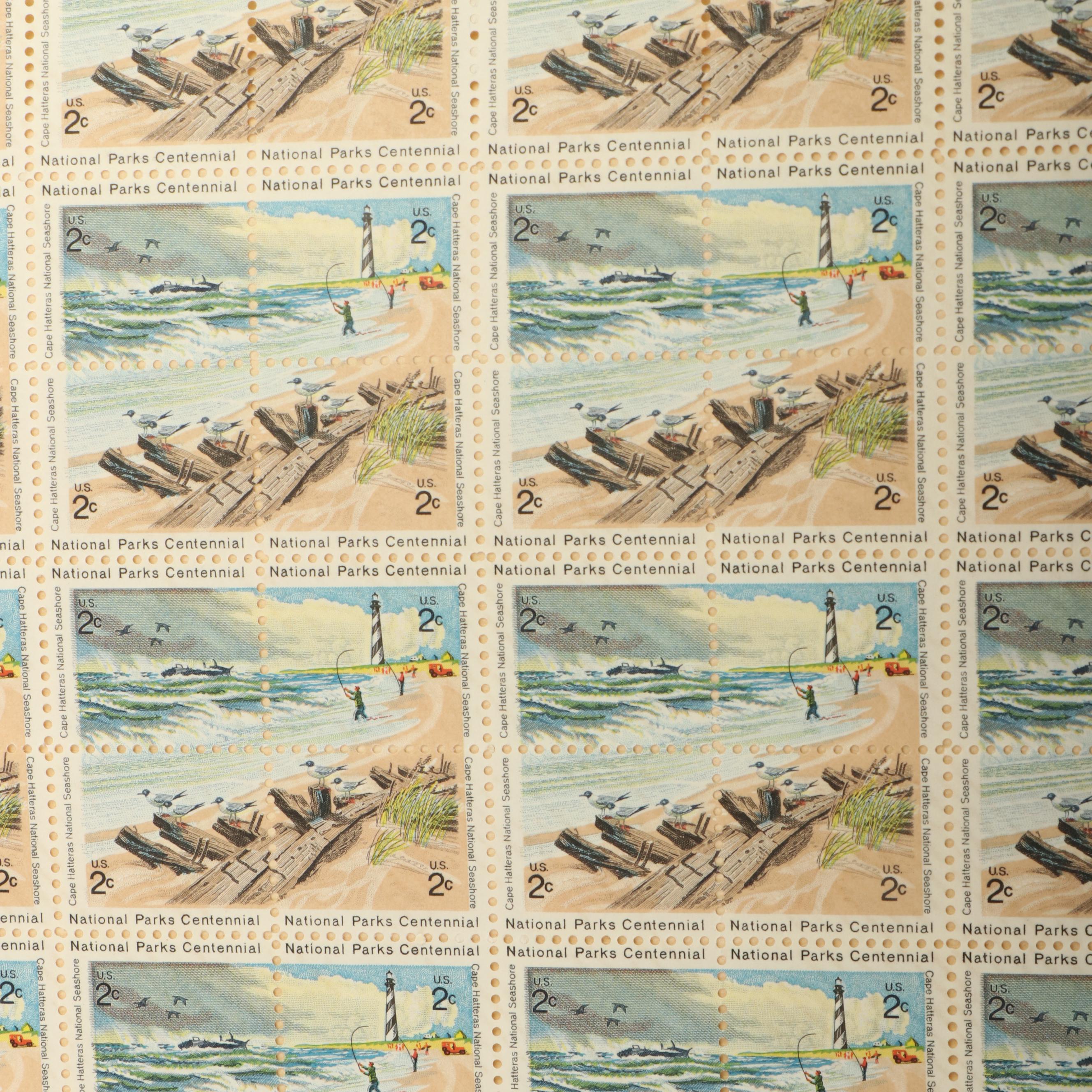 Four Albums of Postage Stamp Sheets