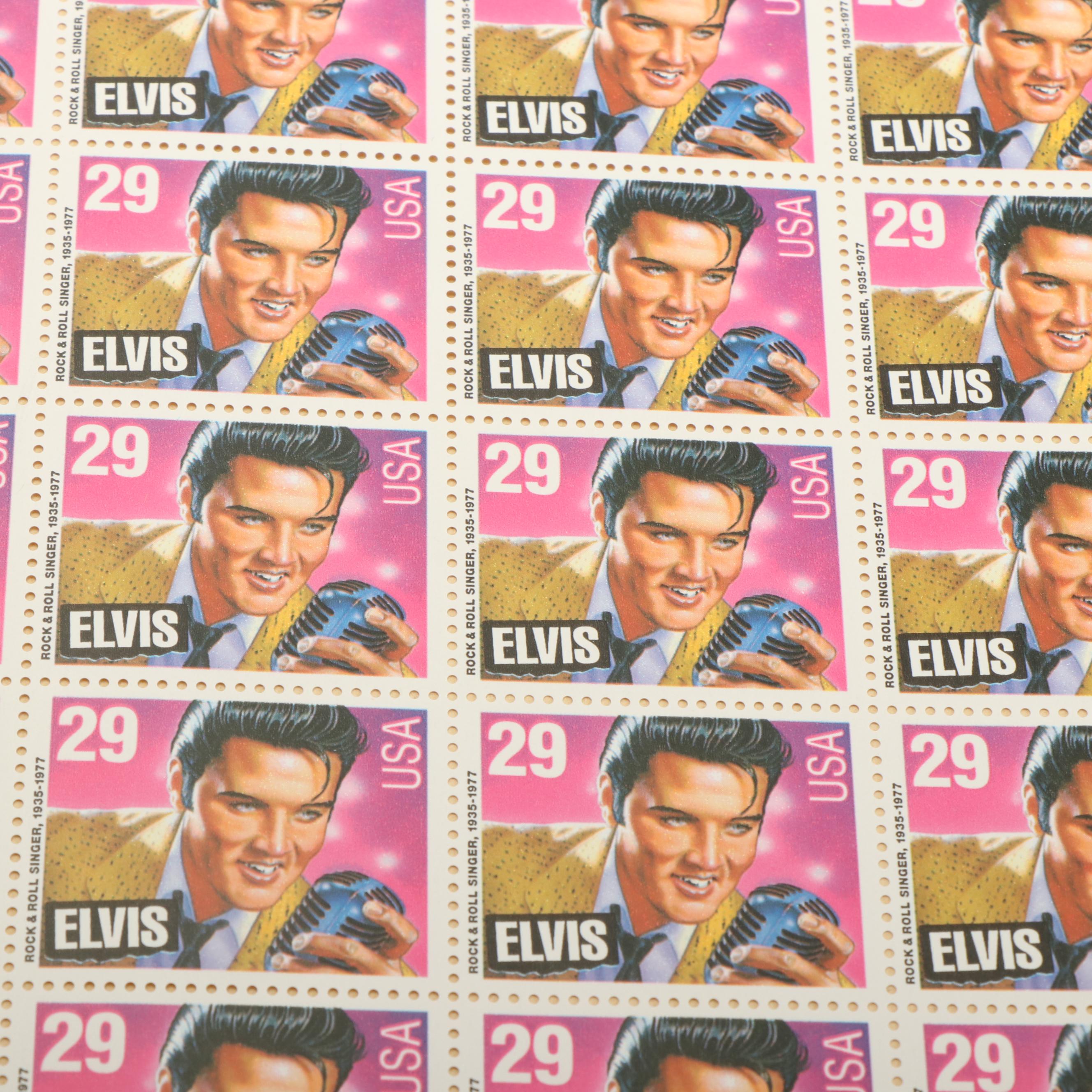 Four Albums of Postage Stamp Sheets