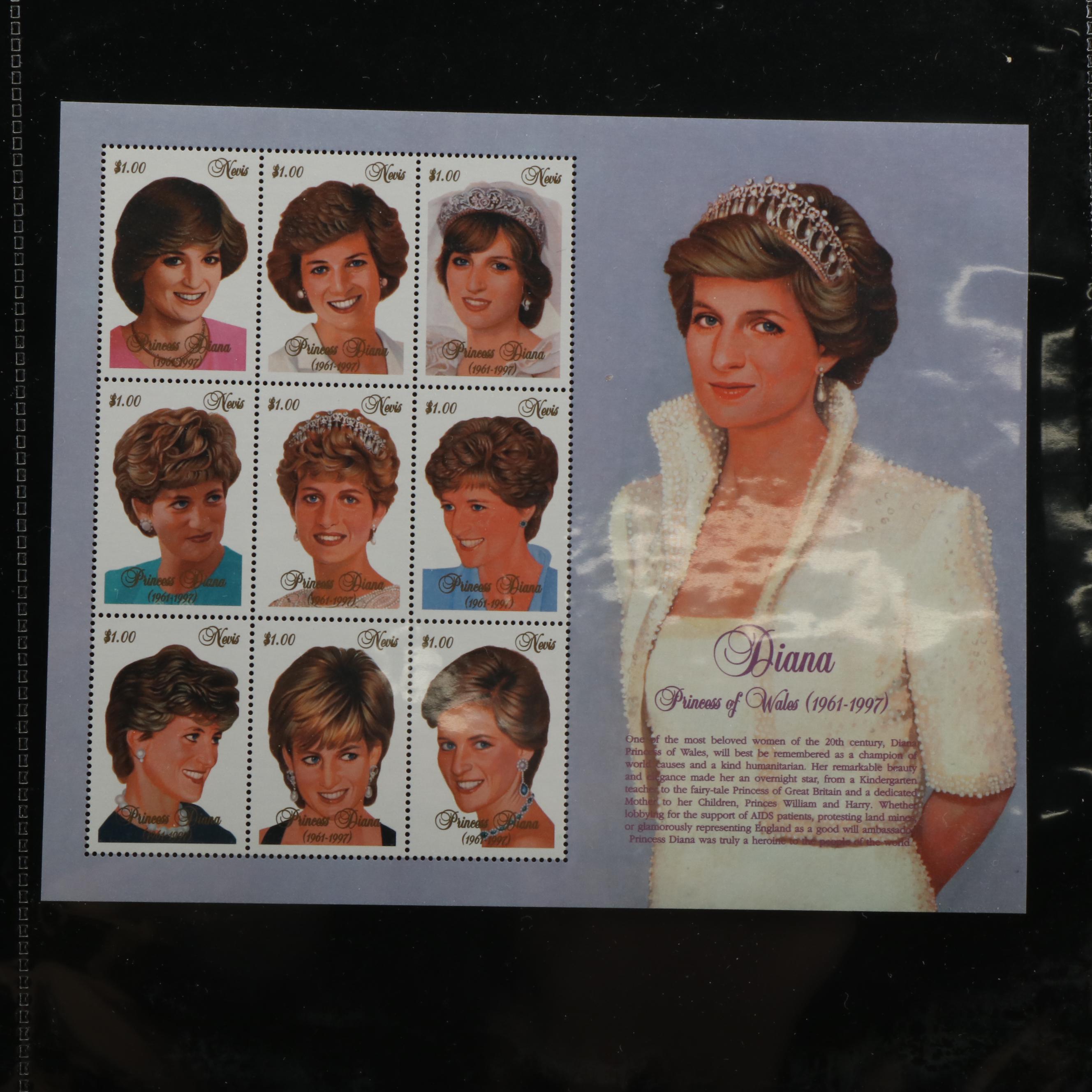 Four Albums of Postage Stamp Sheets