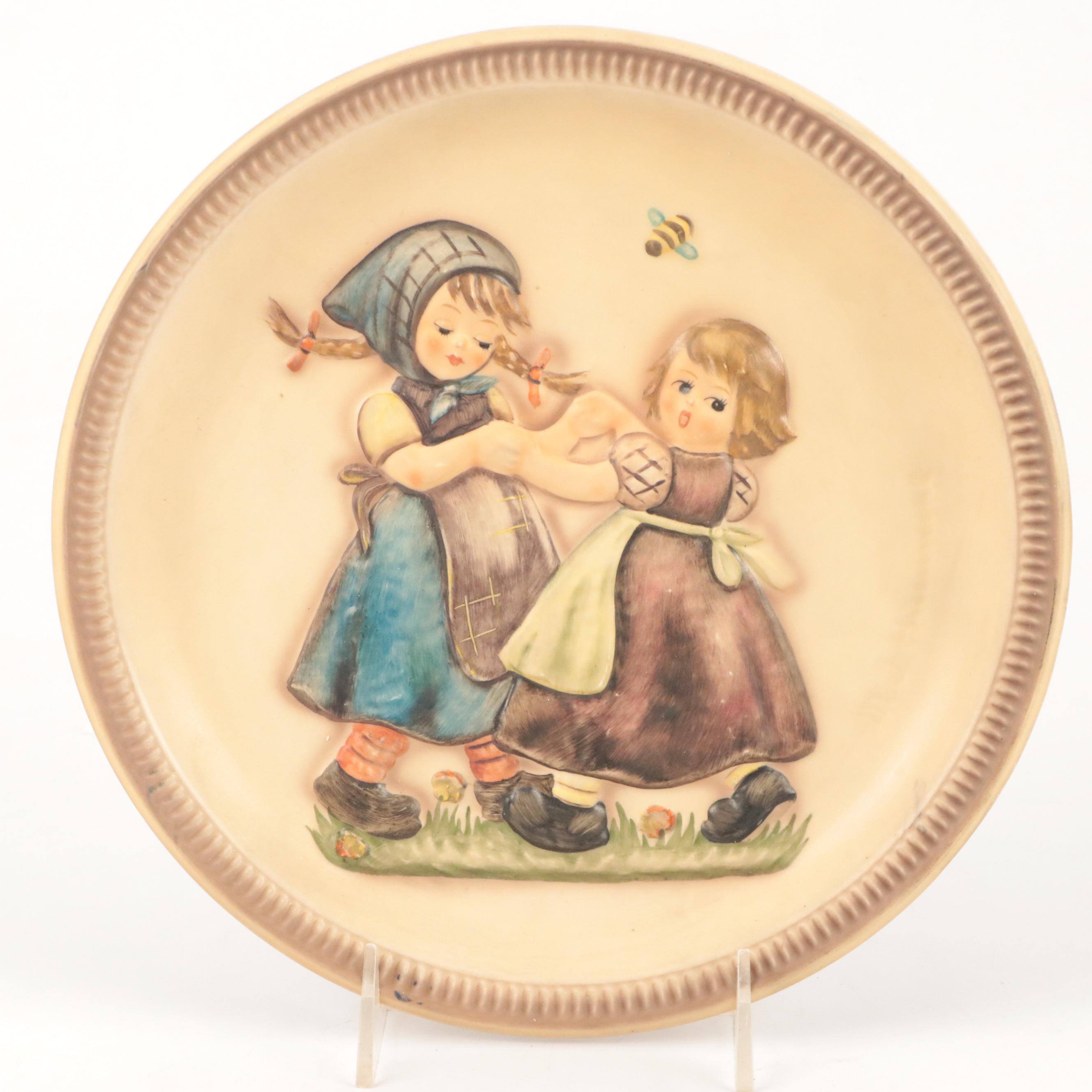 Goebel Hummel Porcelain Collector Plates Including "Spring Dance"