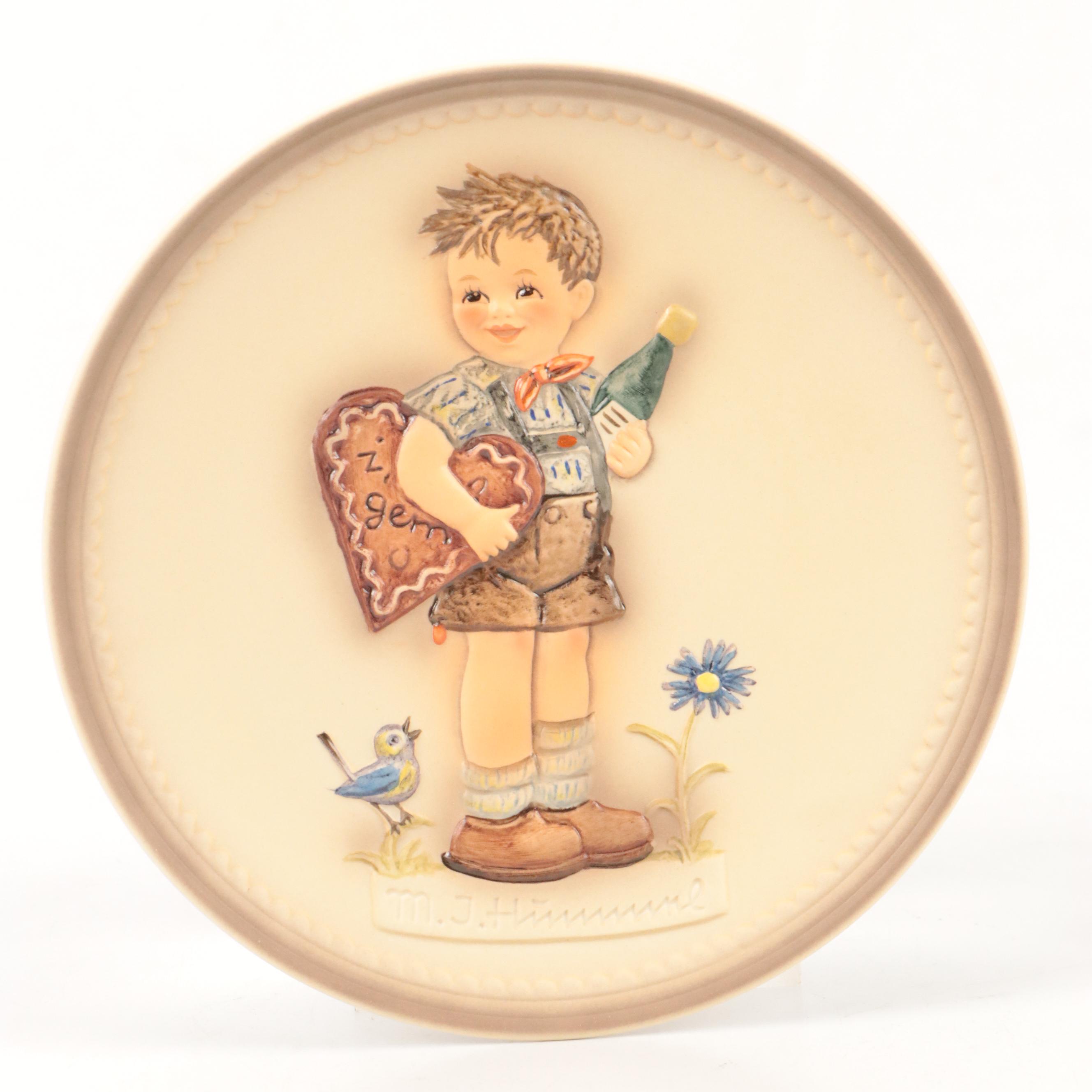 Goebel Hummel Porcelain Collector Plates Including "Spring Dance"