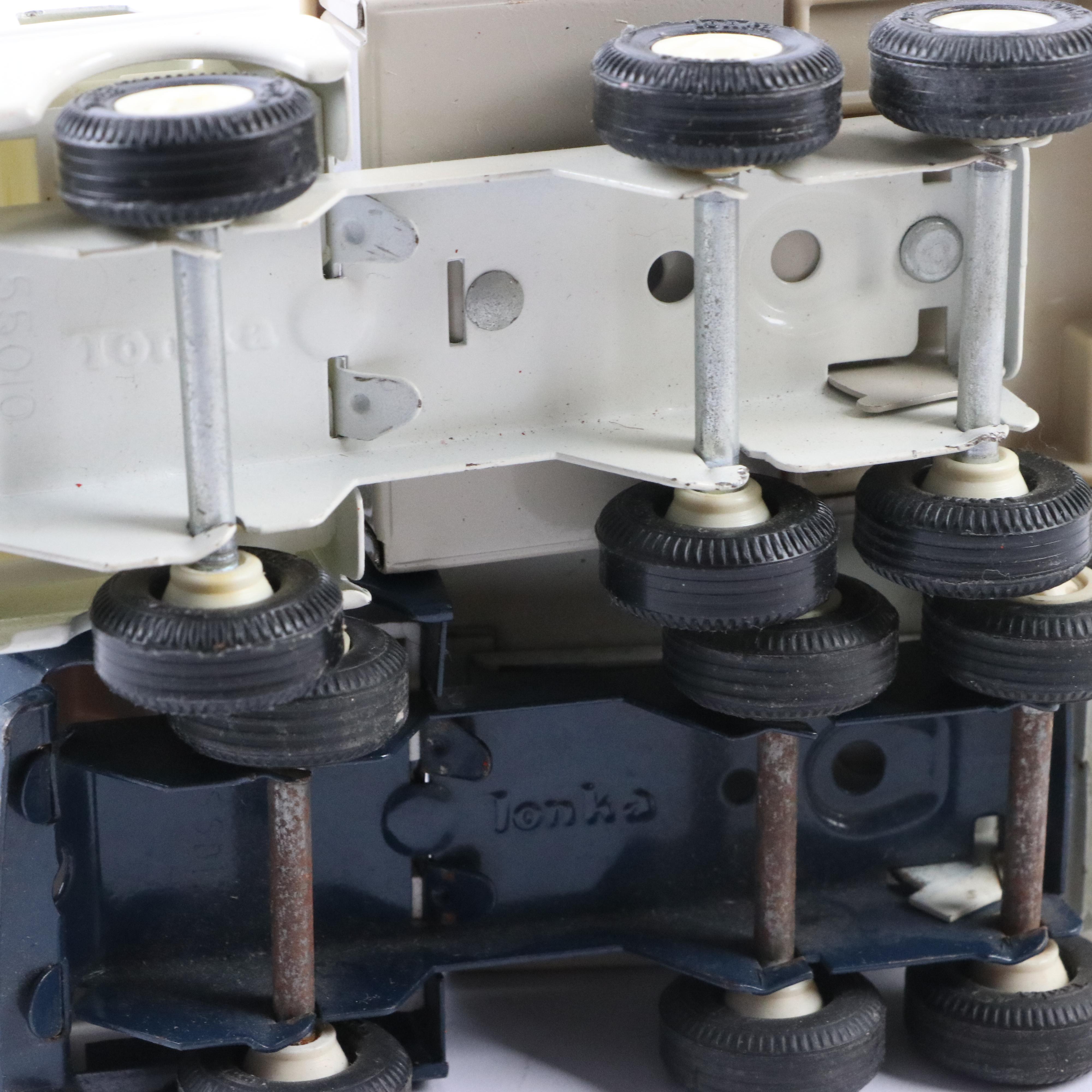 Tonka Metal Vehicles, Other Assorted Toy Trucks and Race Cars