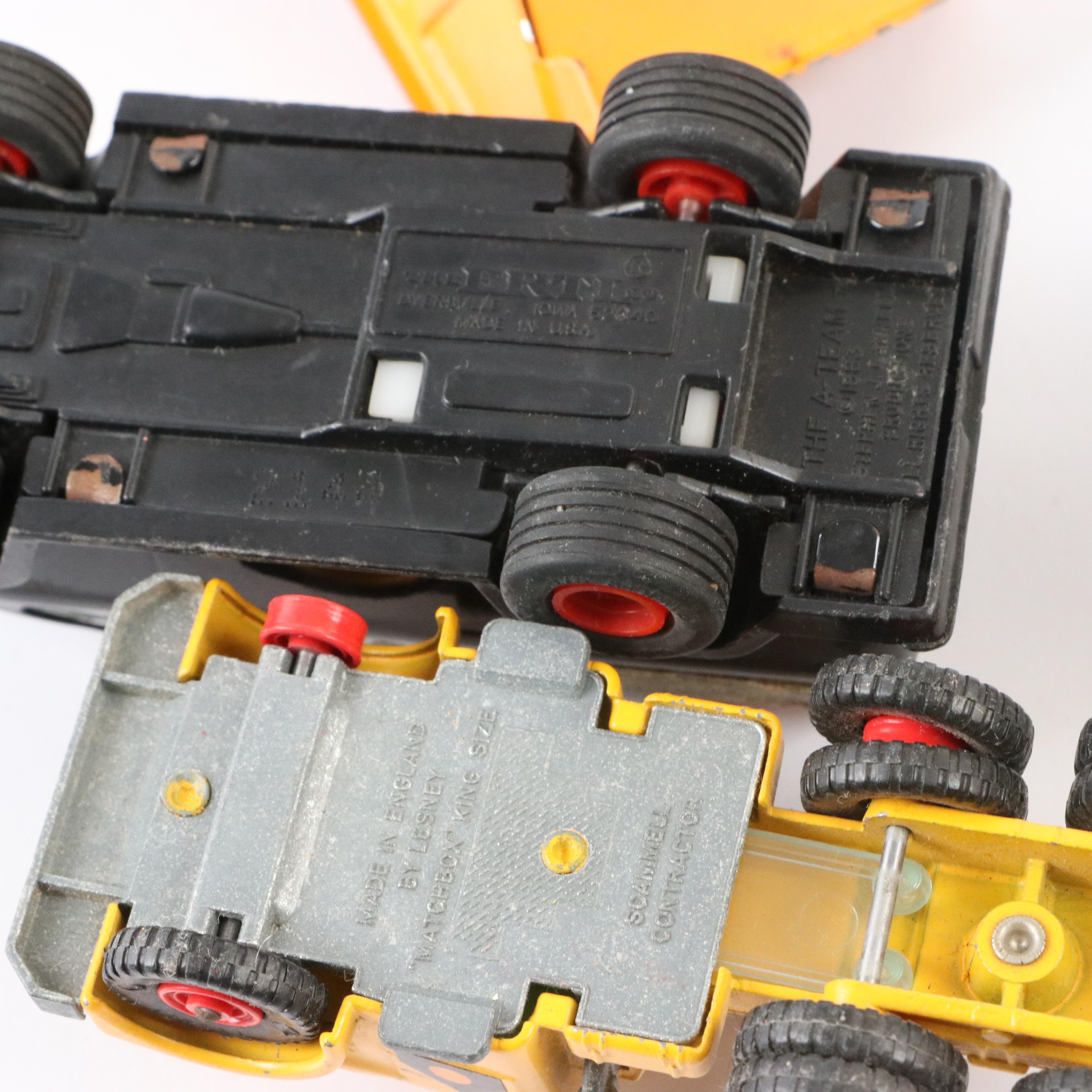 Tonka Metal Vehicles, Other Assorted Toy Trucks and Race Cars