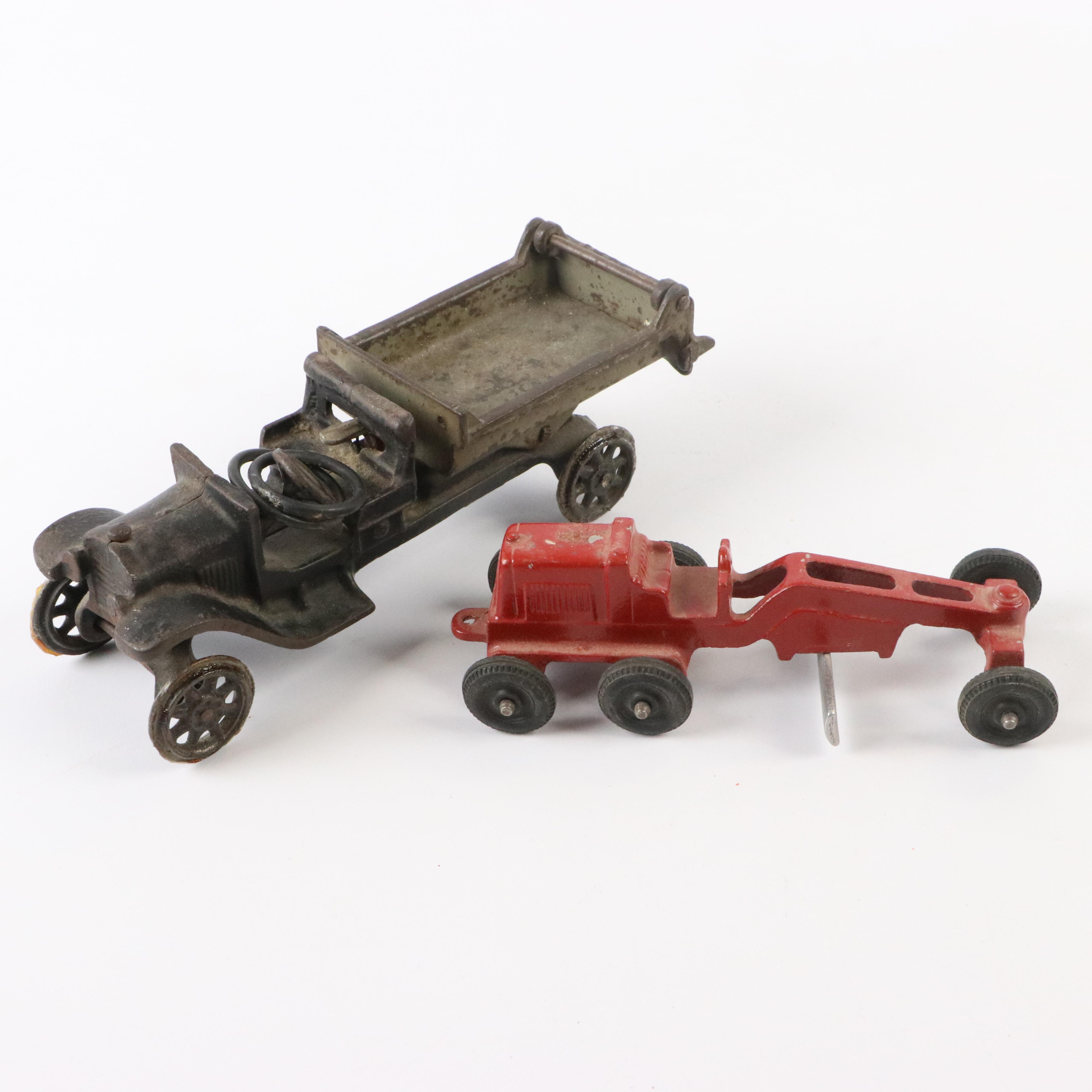 Tonka Metal Vehicles, Other Assorted Toy Trucks and Race Cars