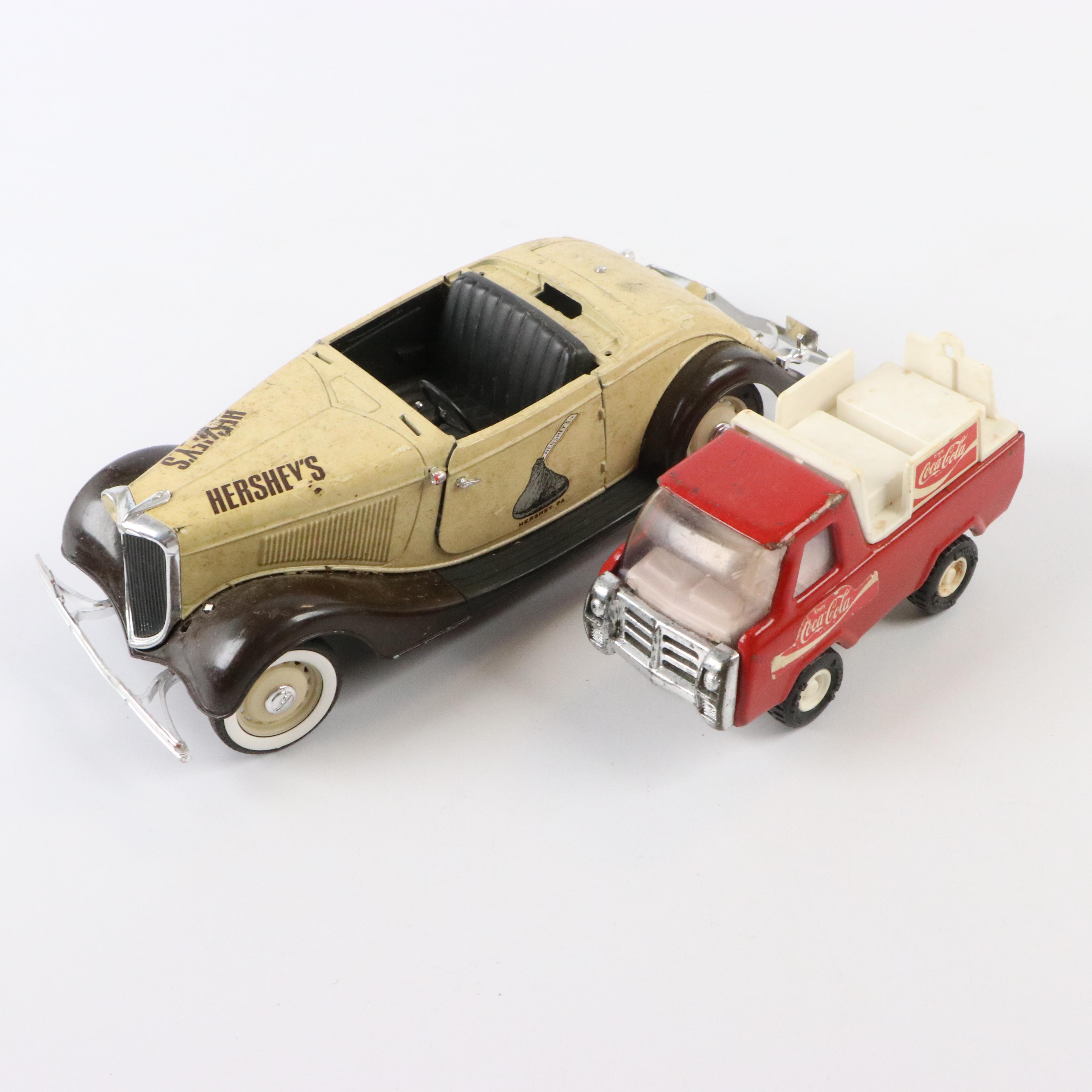 Tonka Metal Vehicles, Other Assorted Toy Trucks and Race Cars