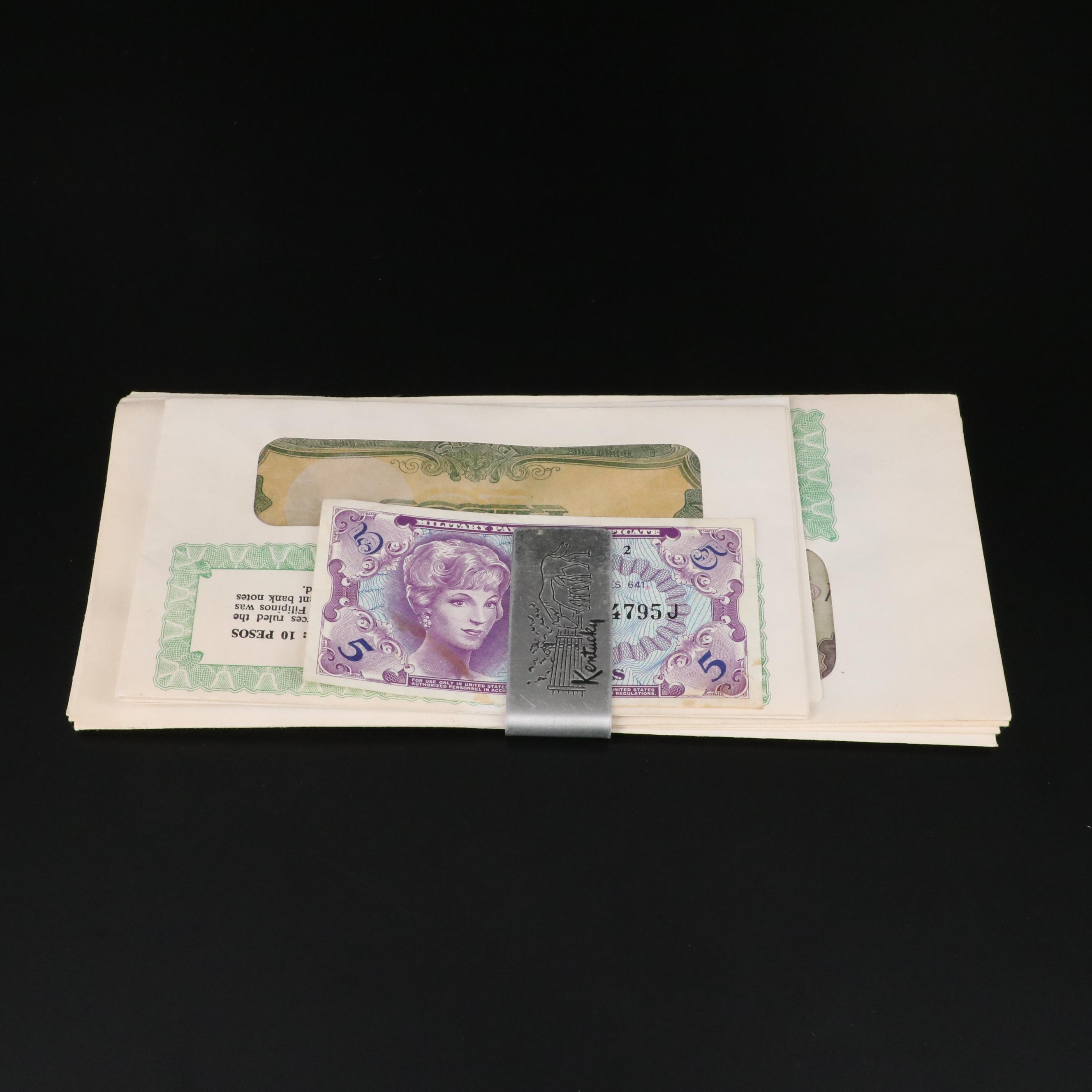 U.S. and Foreign Currency and Reproduction Banknotes