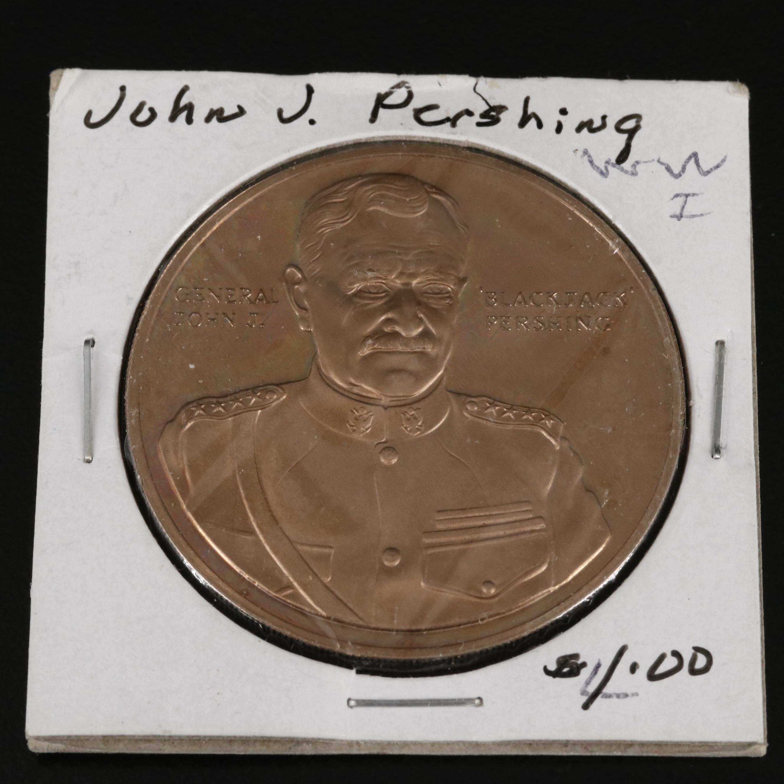 Collection of Ten Tokens, Civil War Tokens, and Medals