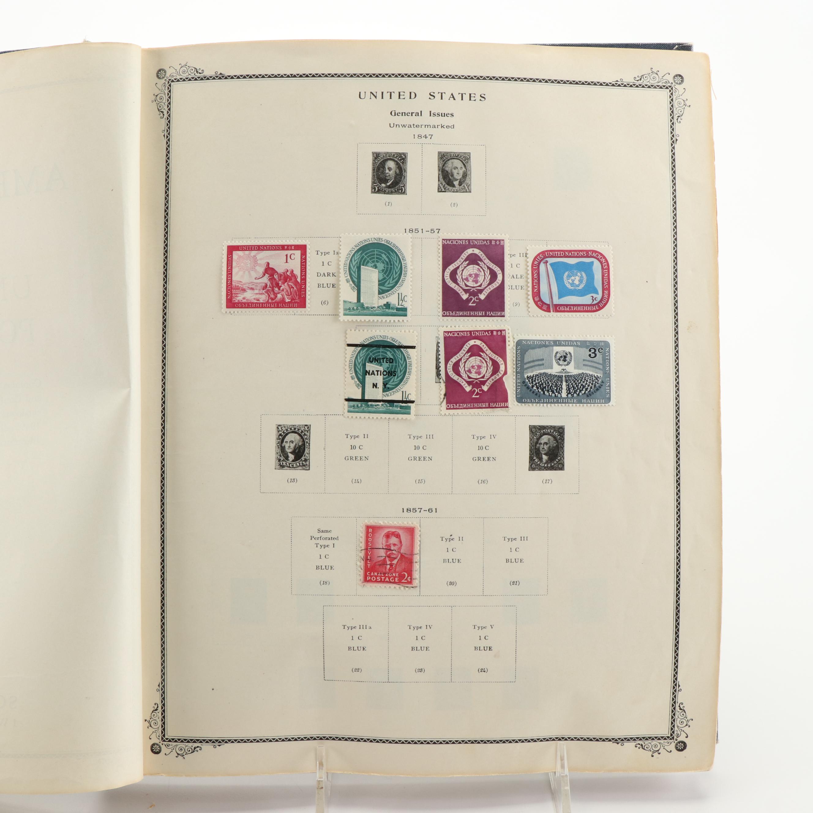 "The American Album for United States Stamps" and More