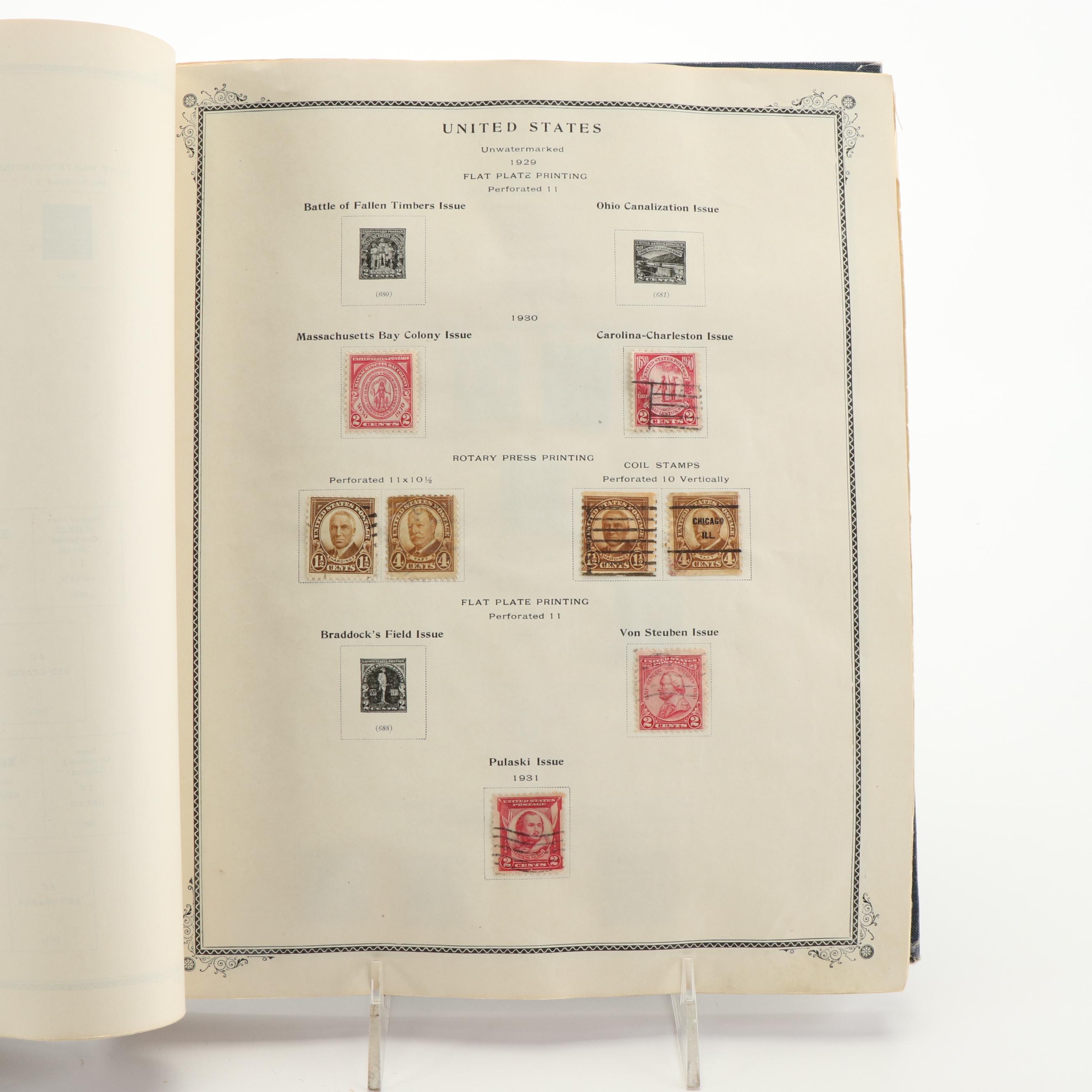 "The American Album for United States Stamps" and More