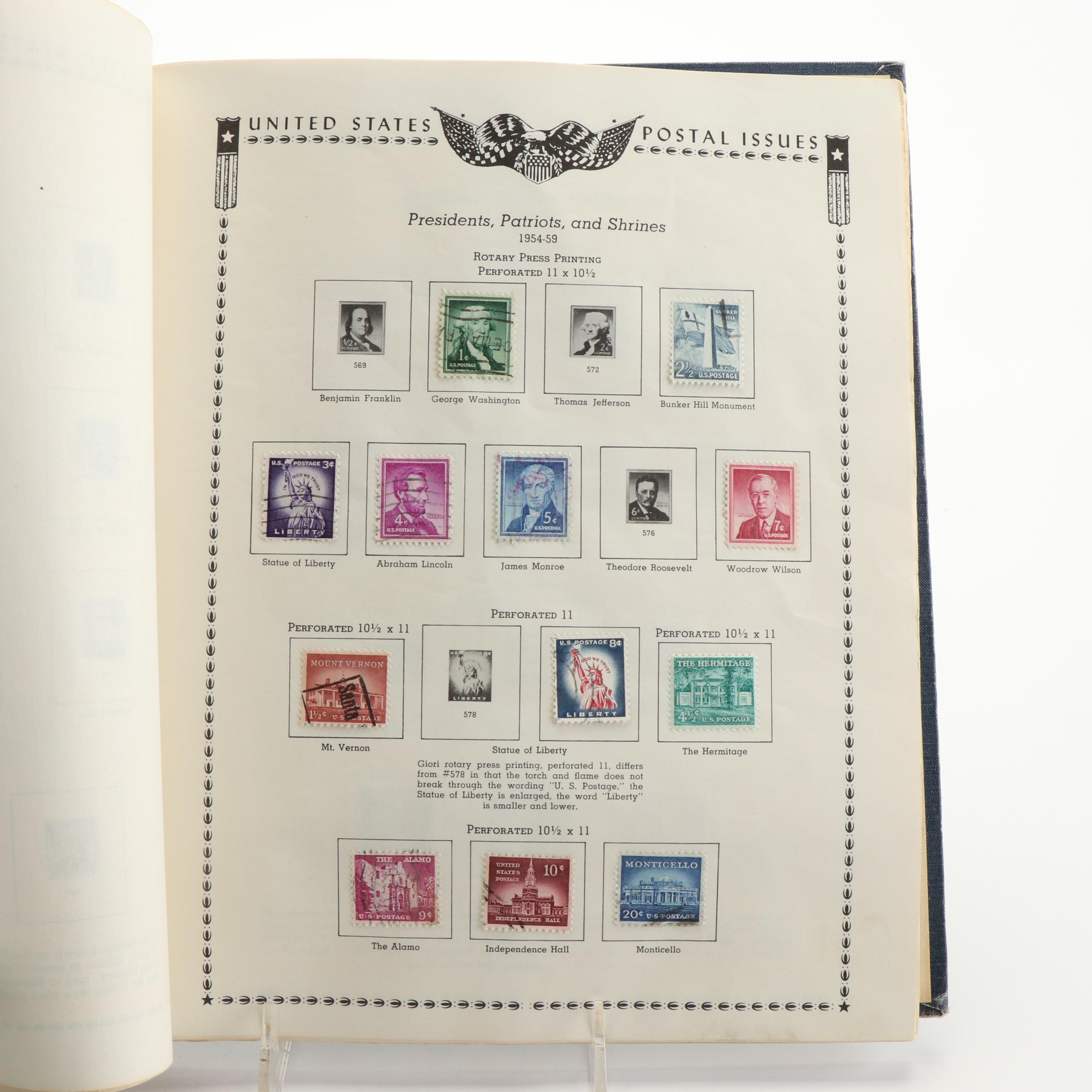 "The American Album for United States Stamps" and More