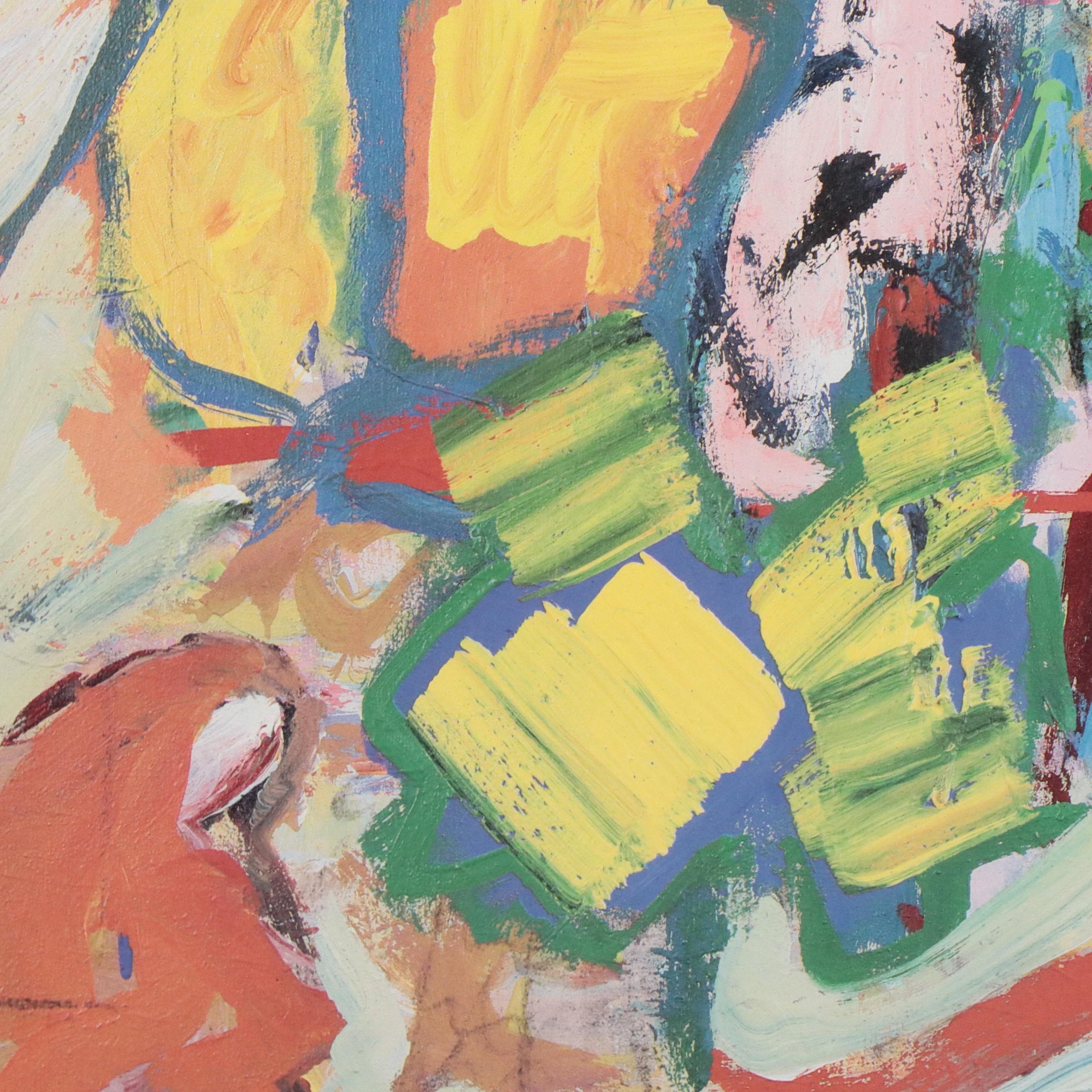 Miami University Art Museum Offset Lithograph Poster After Paul Chidlaw