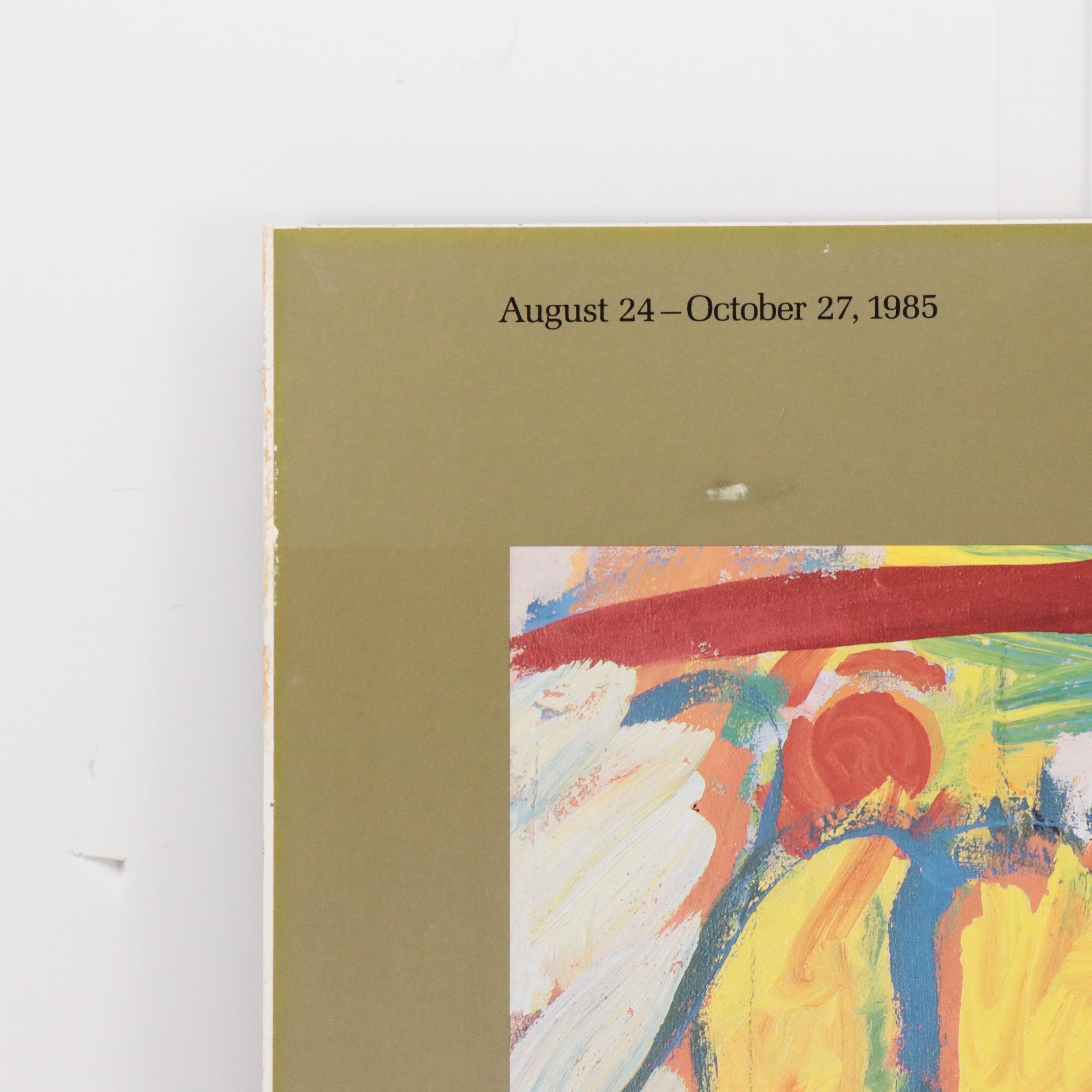 Miami University Art Museum Offset Lithograph Poster After Paul Chidlaw