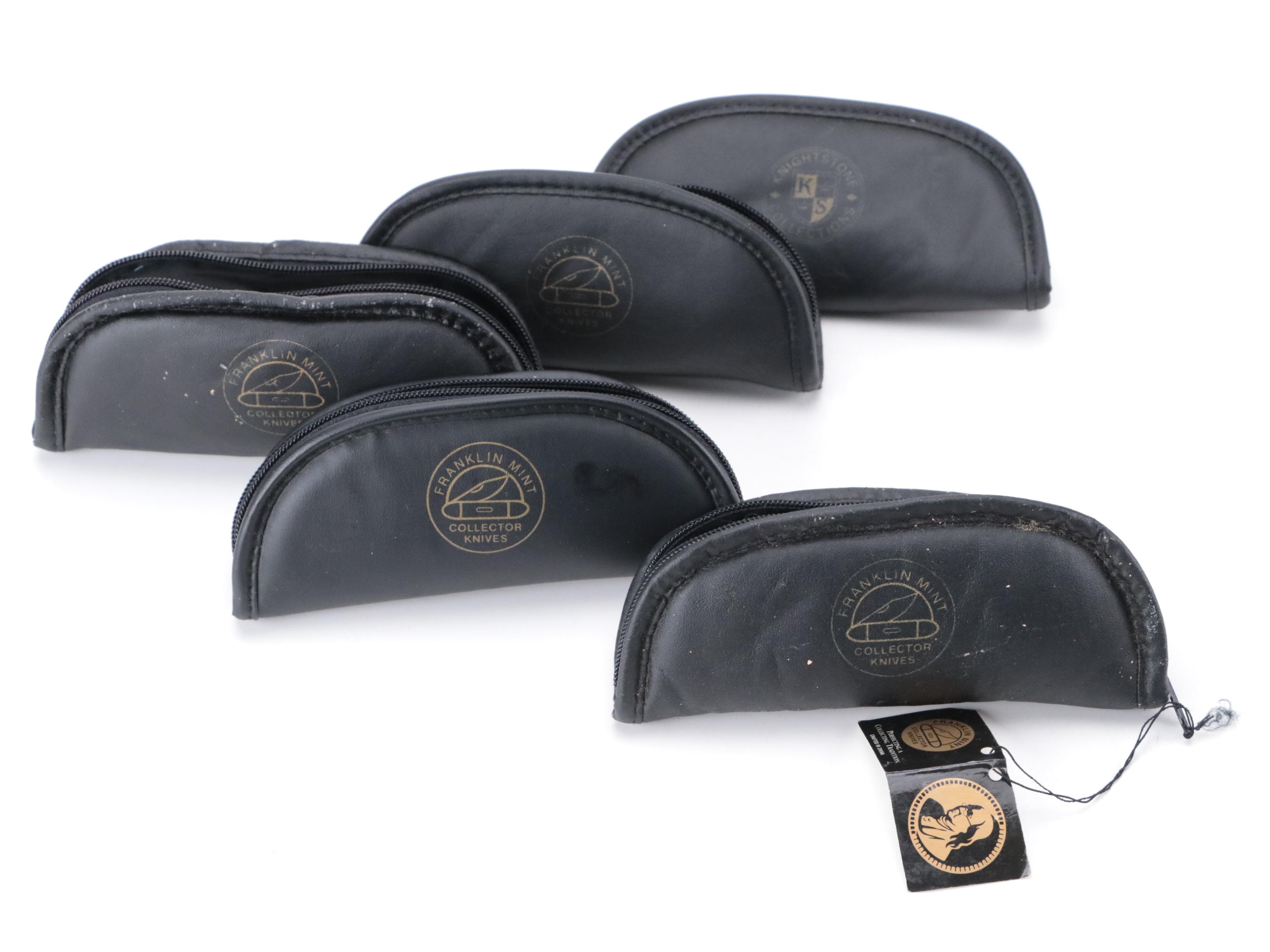 Franklin Mint Collectible Knives with NASCAR, Miller Brewing Examples and Others