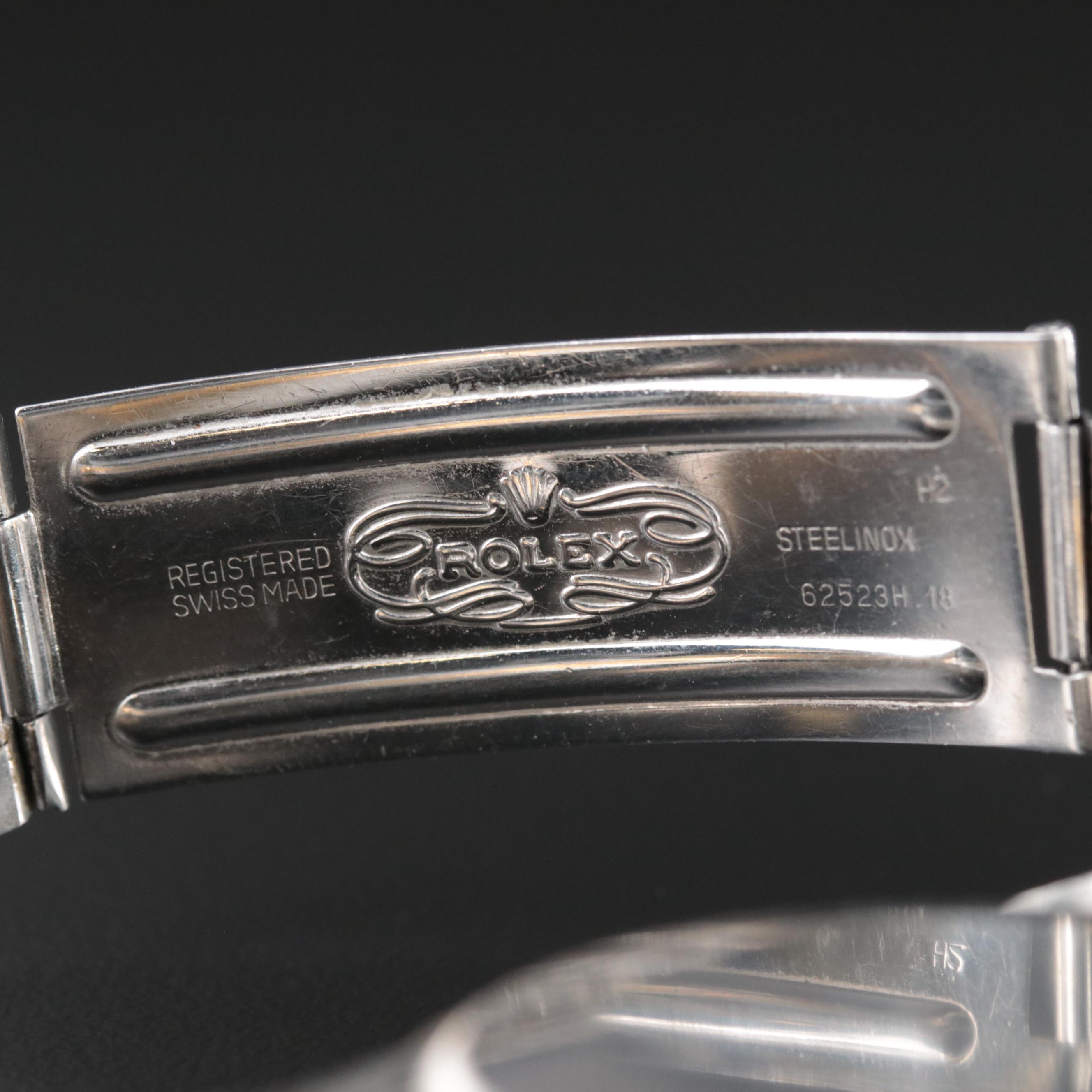 1982 Rolex Champagne Dial Two-Tone Datejust 18k and Stainless Steel Watch