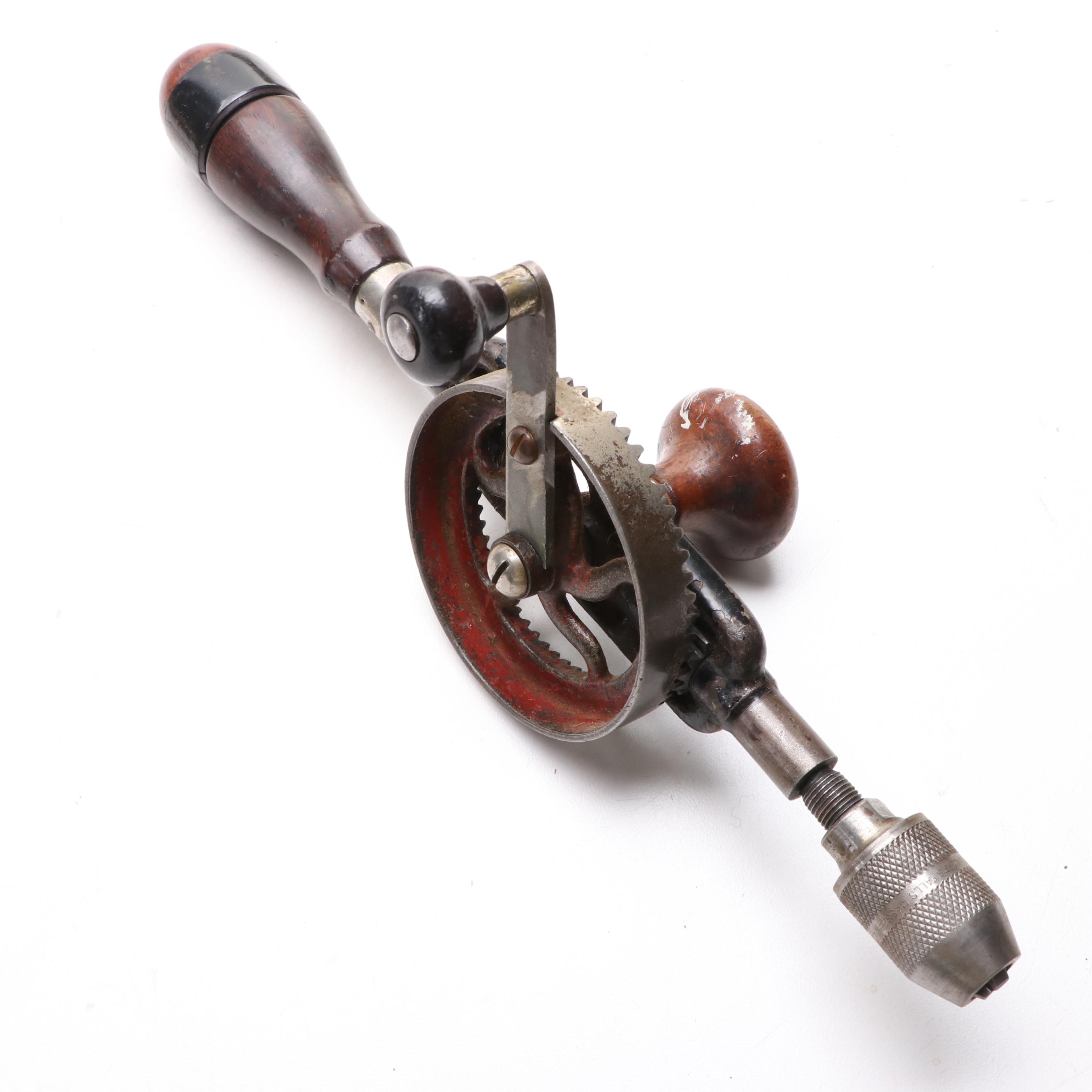Millers Falls Hand Drill with Other Primitive Hand Tools