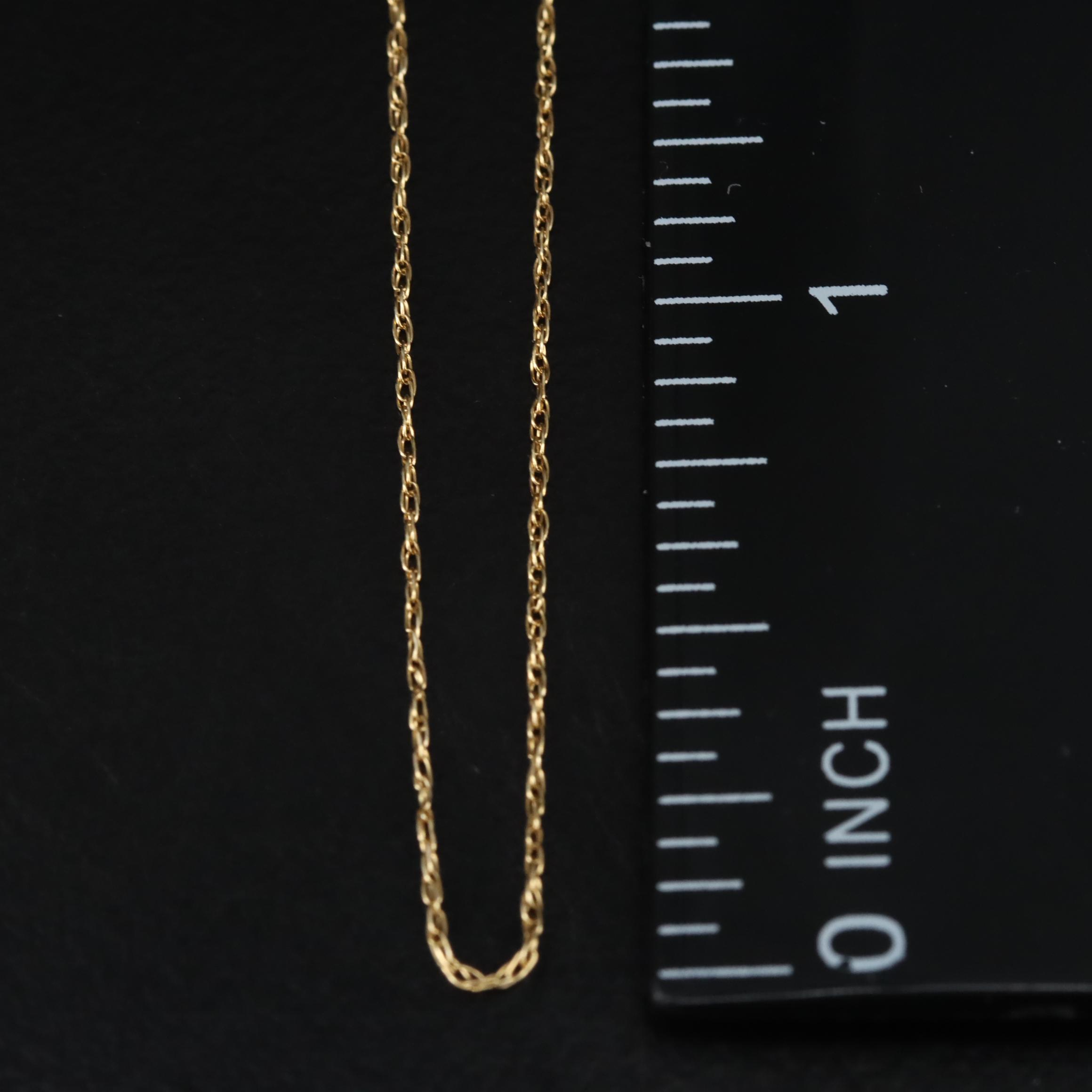 14K Chain Necklace