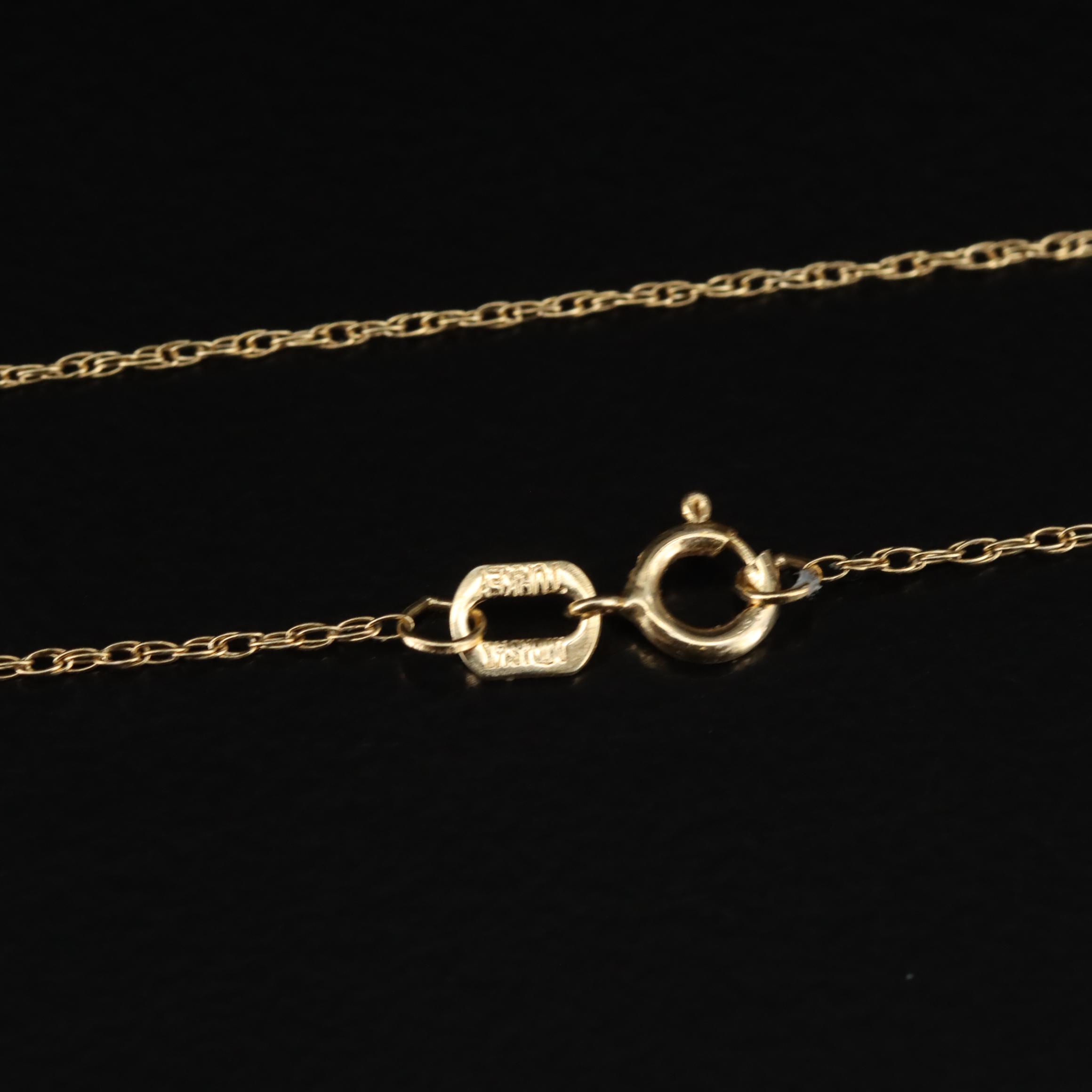 14K Chain Necklace