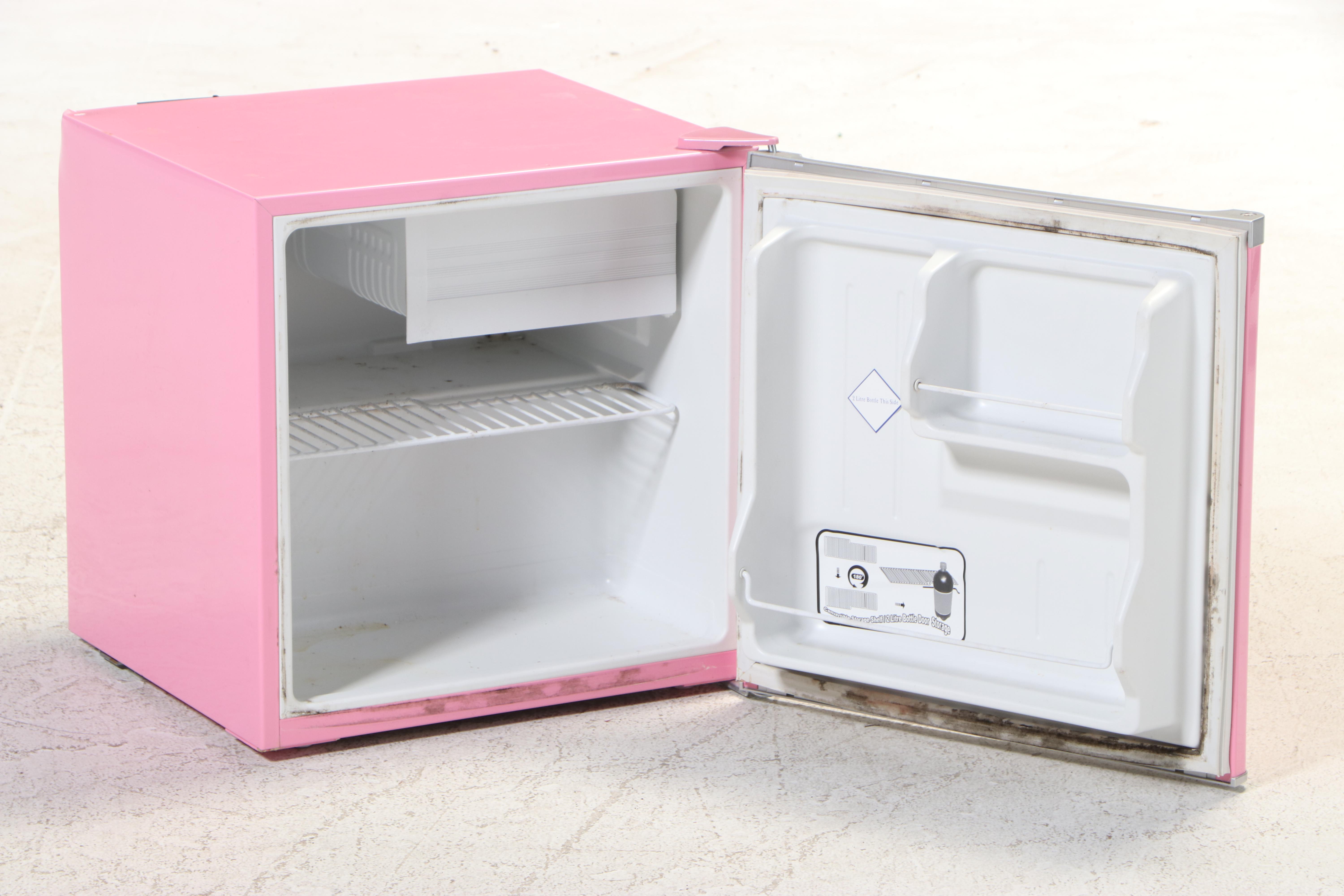 Pottery Barn Teen Magenta Mini Fridge