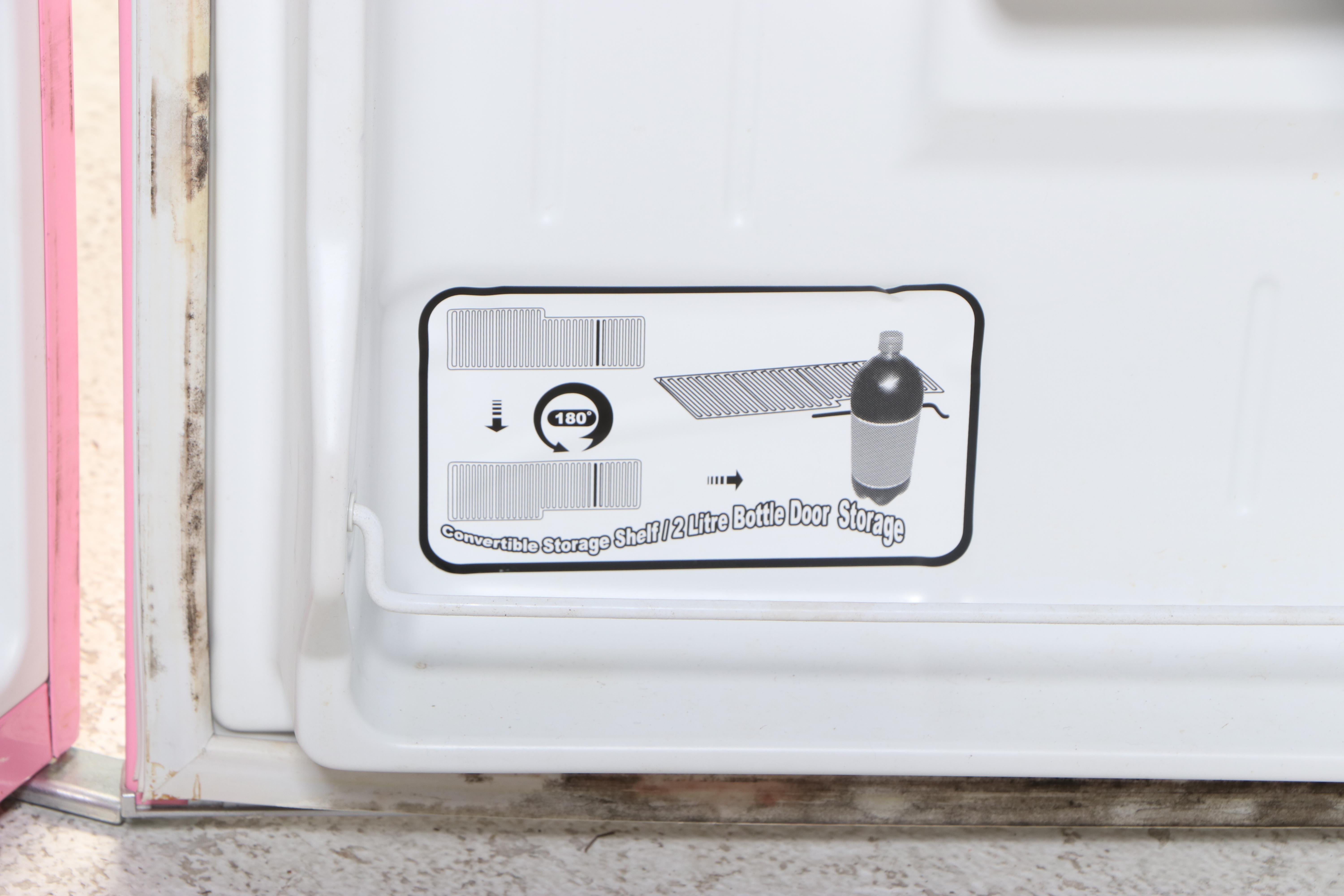 Pottery Barn Teen Magenta Mini Fridge