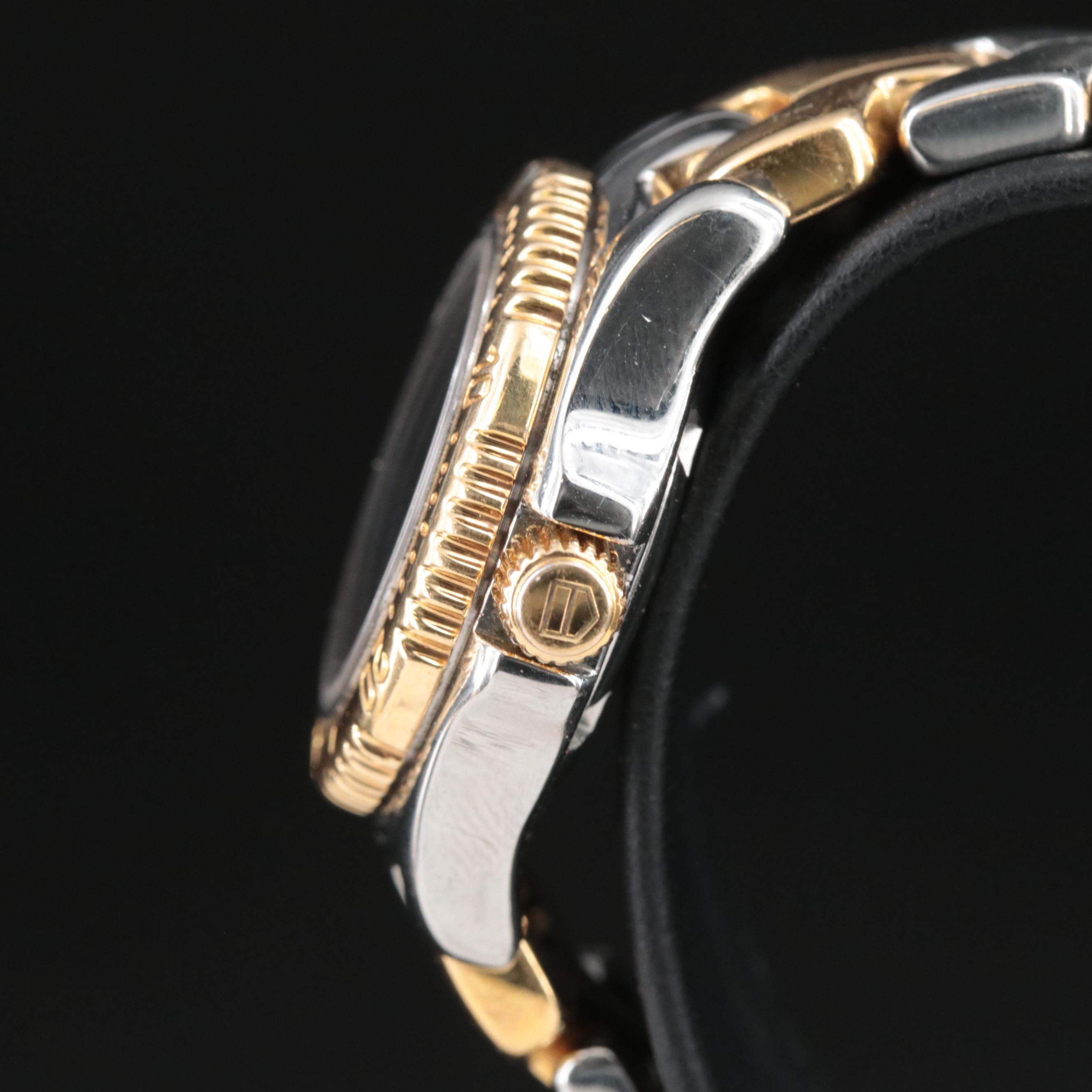 18K and Stainless Steel TAG Heuer Link Series Watch