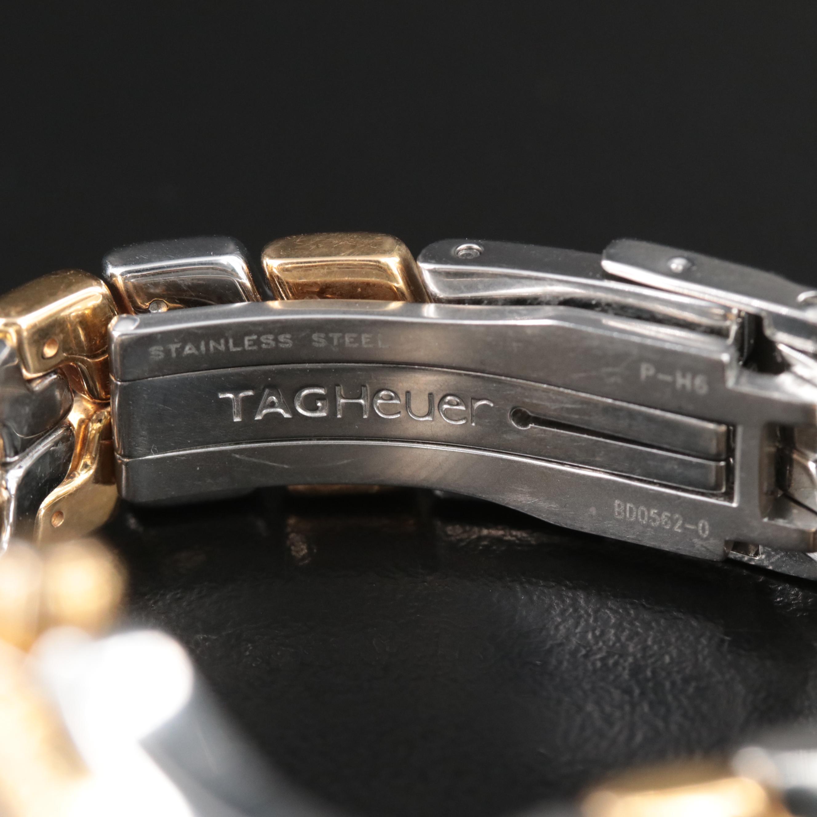 18K and Stainless Steel TAG Heuer Link Series Watch