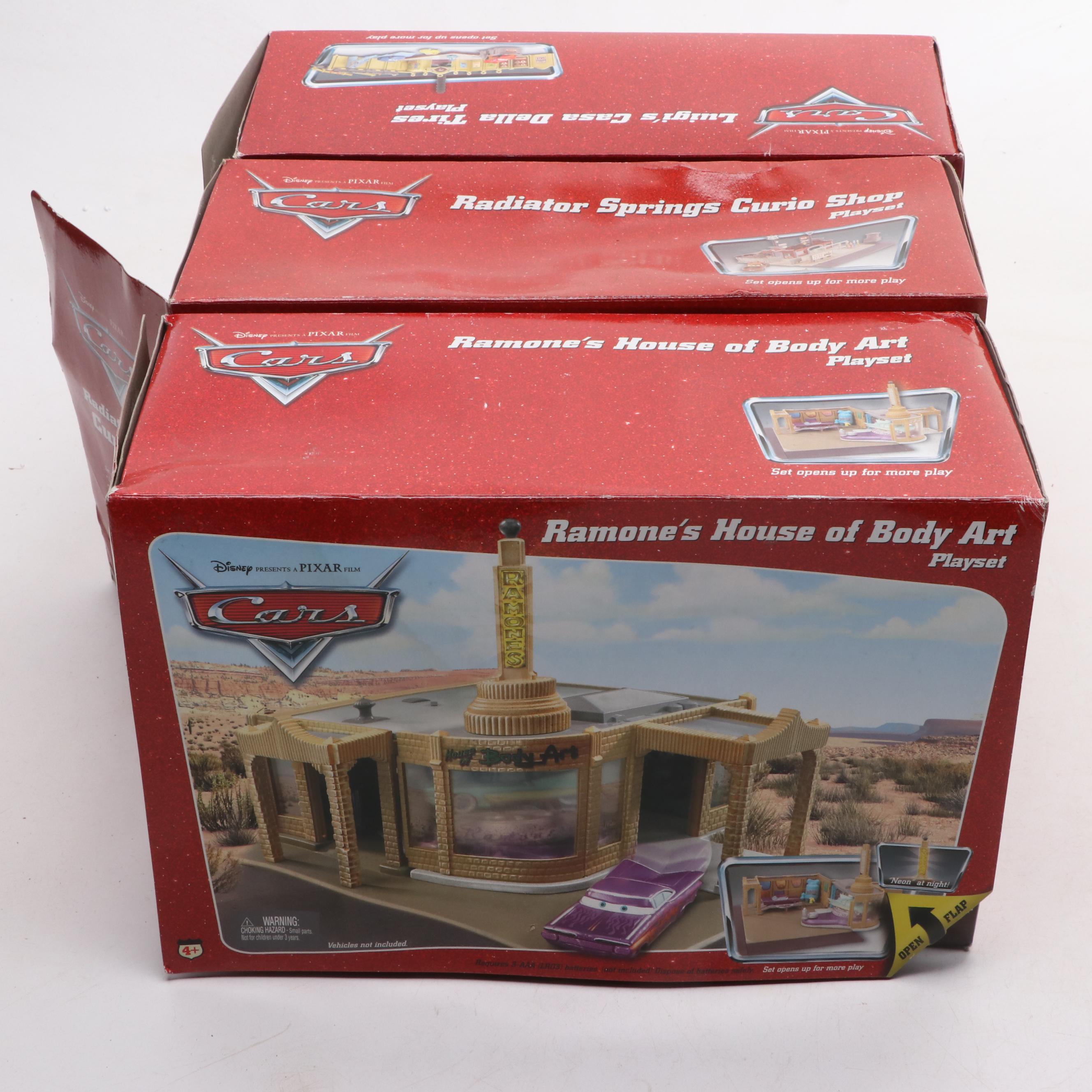 Disney Pixar "Cars: Ramone's House of Body Art" Playsets and Notebooks