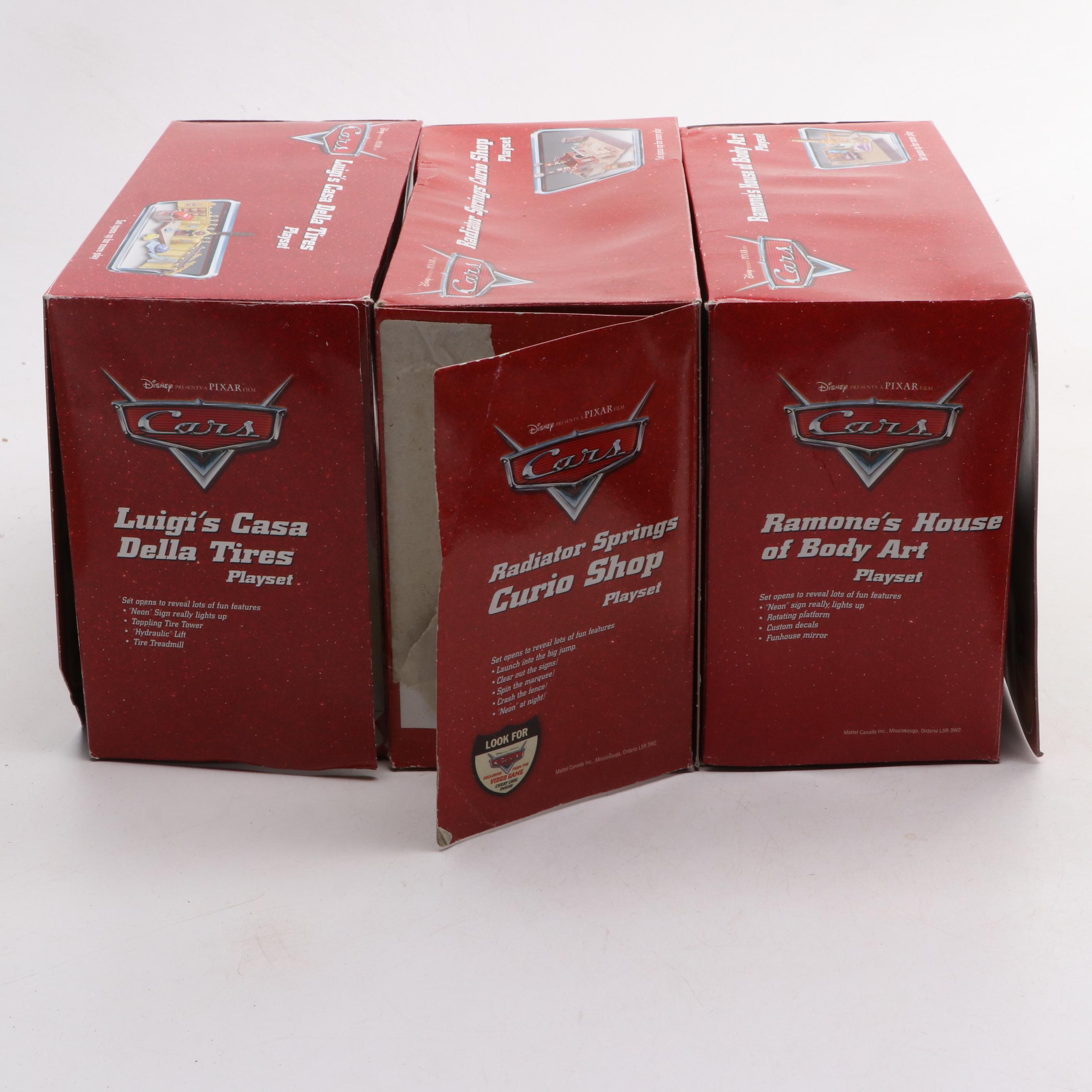 Disney Pixar "Cars: Ramone's House of Body Art" Playsets and Notebooks