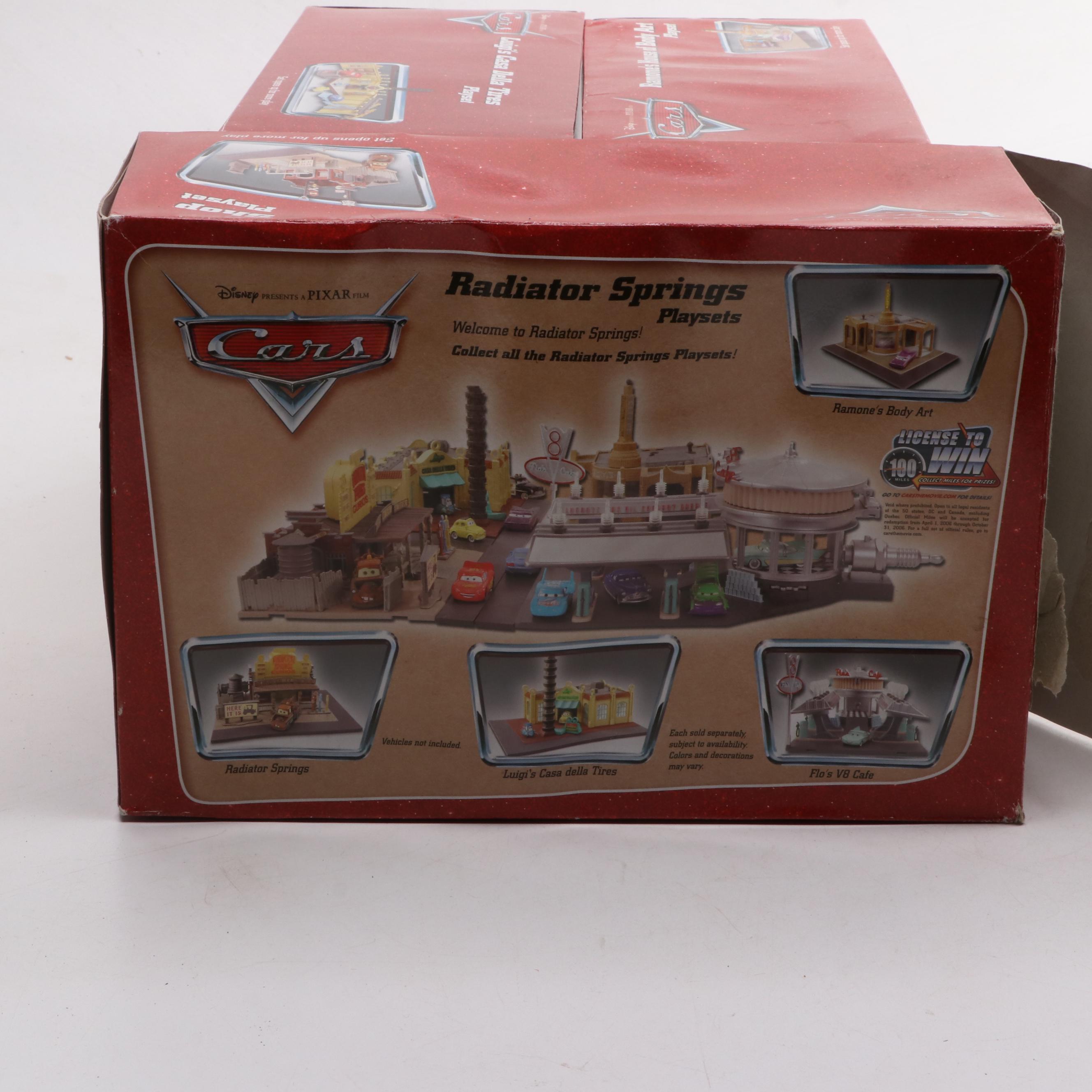 Disney Pixar "Cars: Ramone's House of Body Art" Playsets and Notebooks