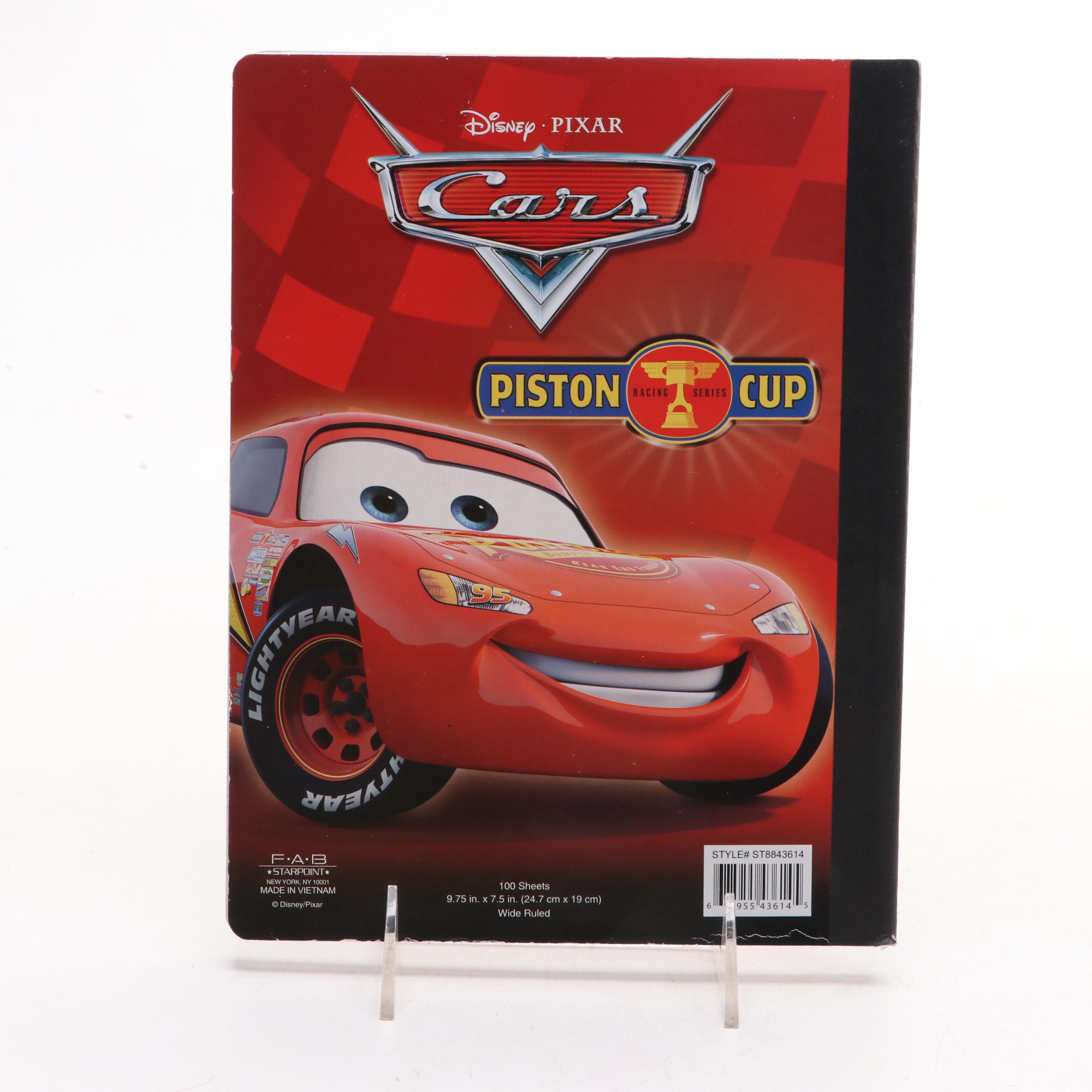 Disney Pixar "Cars: Ramone's House of Body Art" Playsets and Notebooks