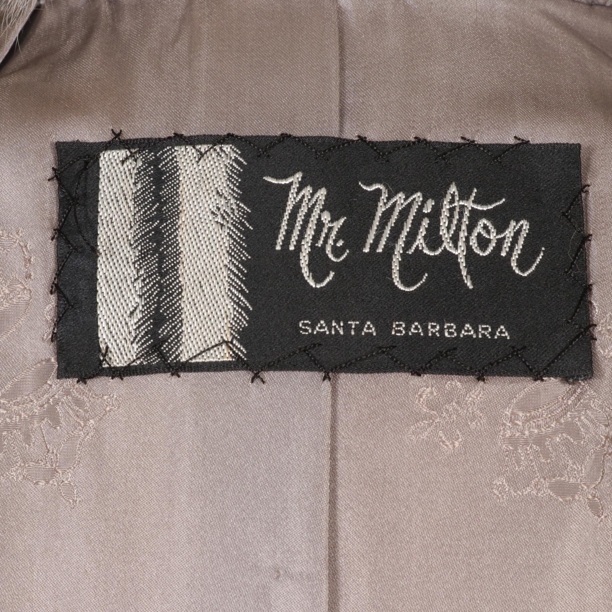 Tip Dyed Fox Fur Full Length Coat