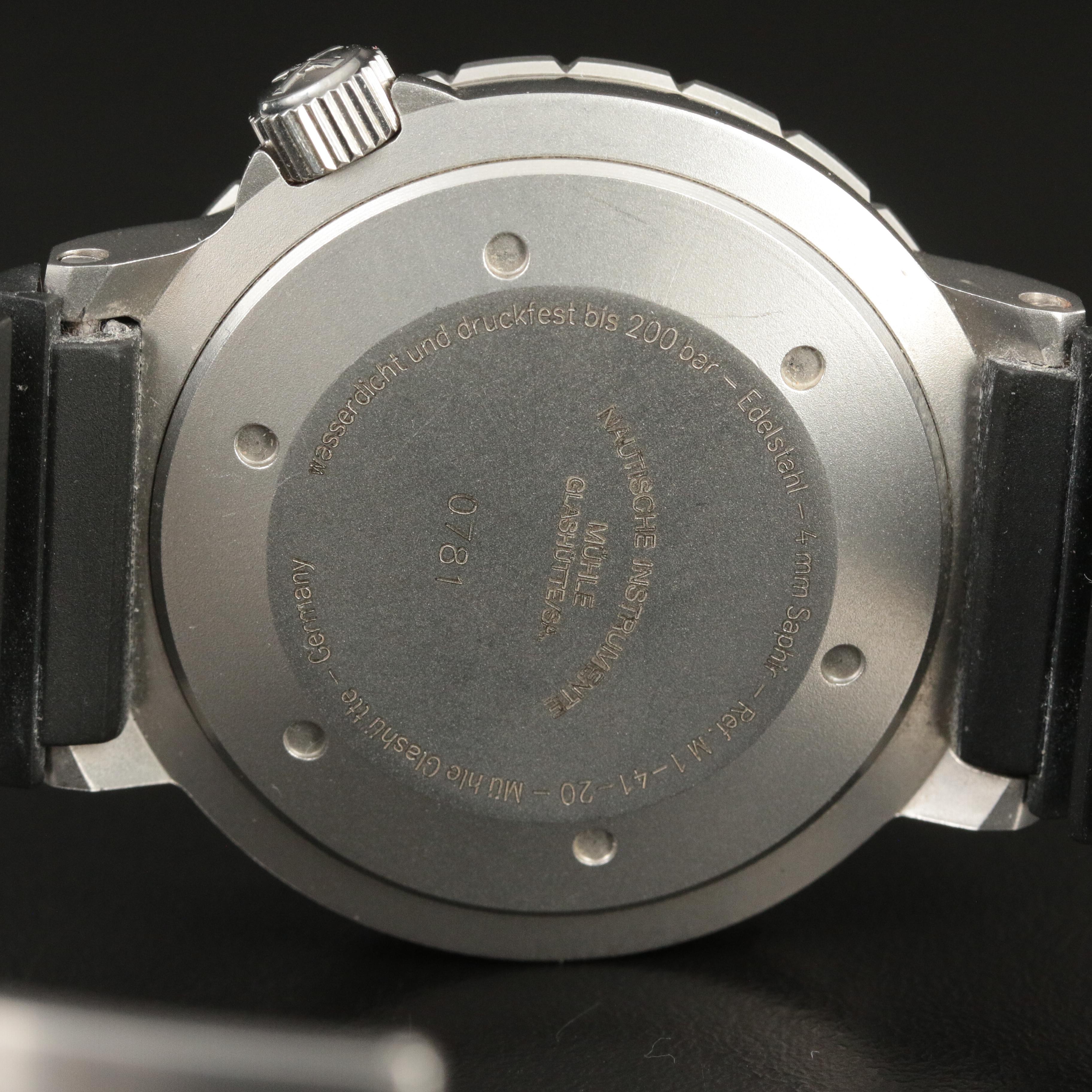 Nautische Instrumente Mühle Glashütte German Made Watch