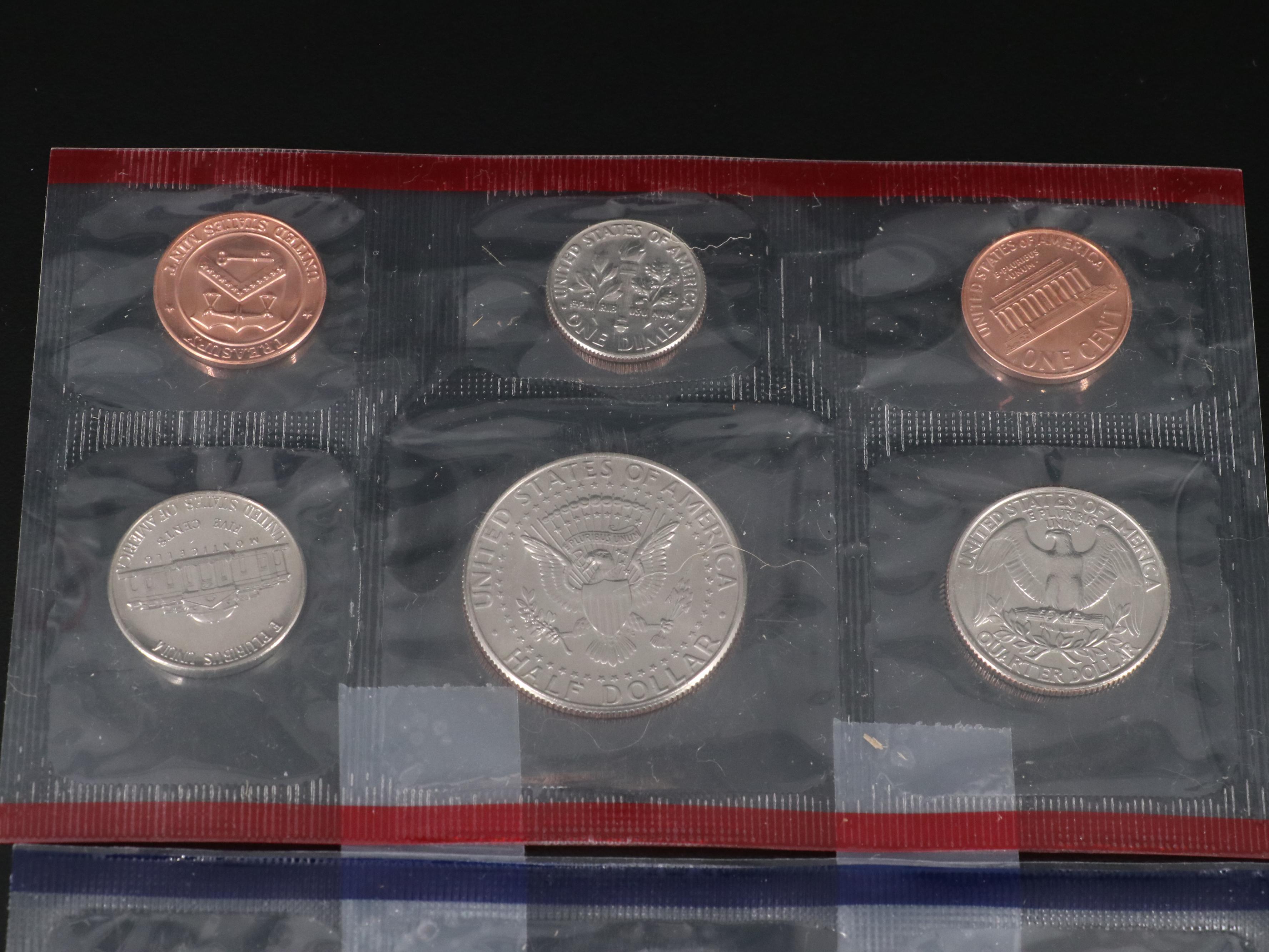 Collection of 23 Modern United States Mint Sets