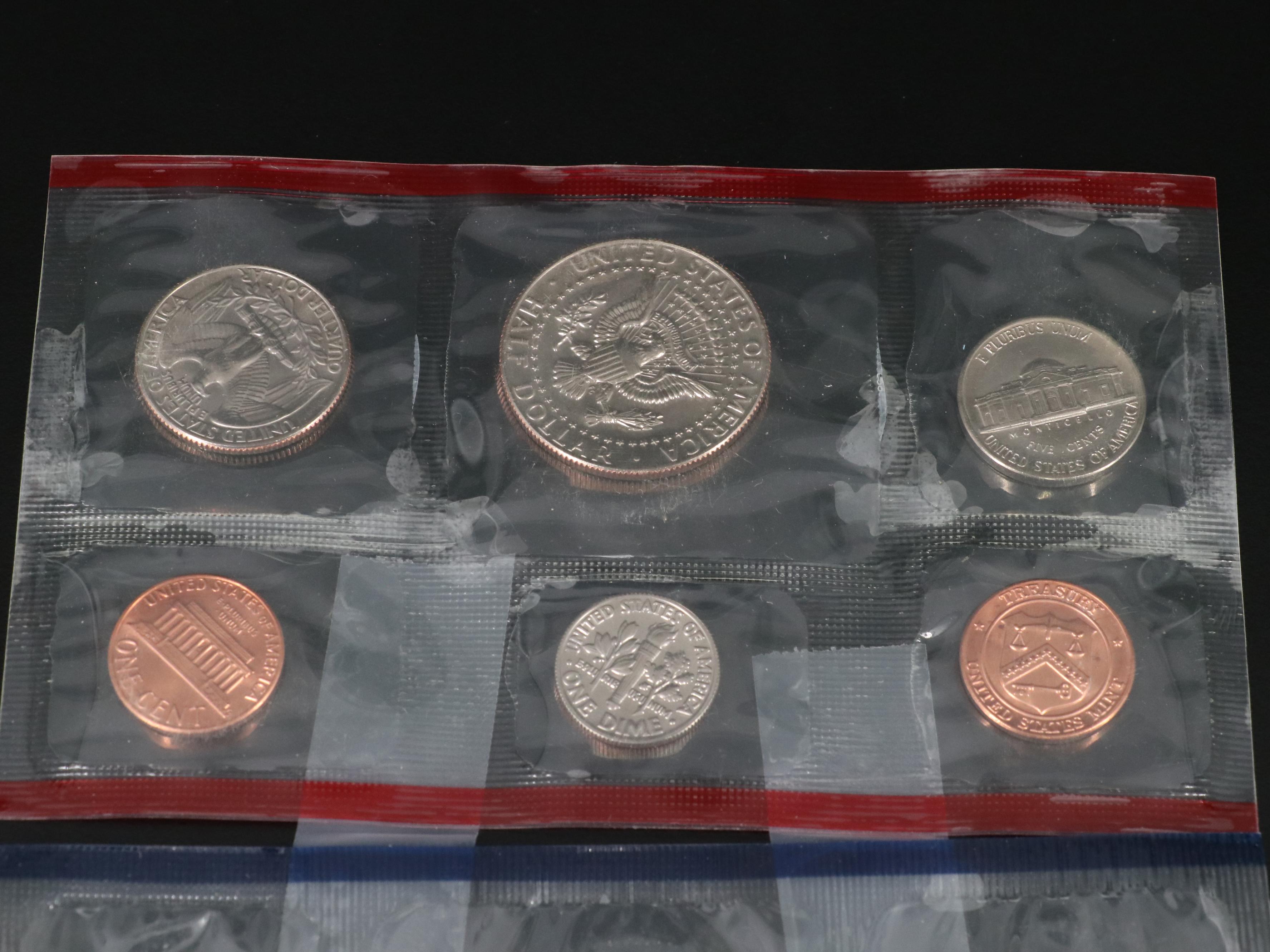 Collection of 23 Modern United States Mint Sets