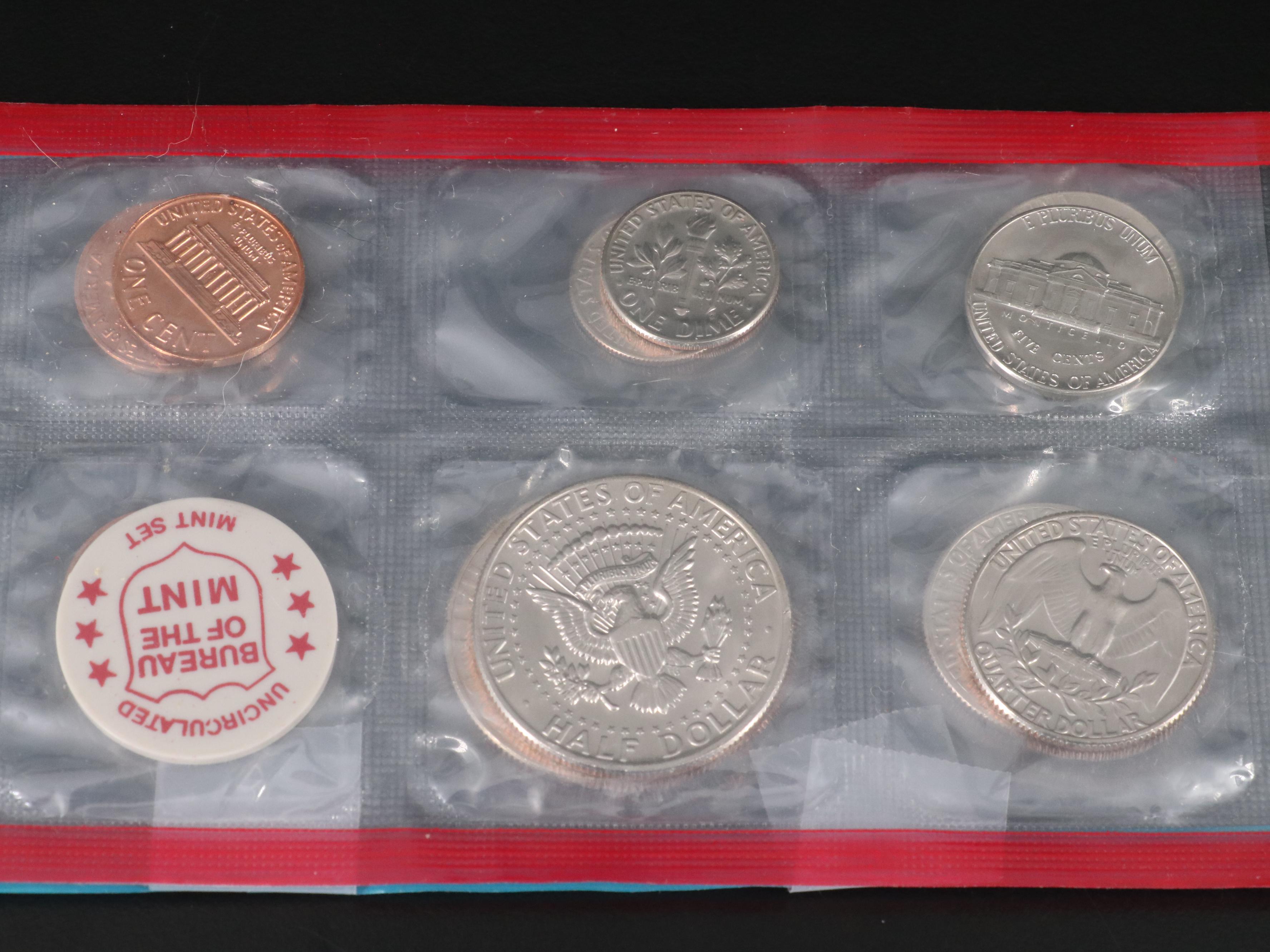 Collection of 23 Modern United States Mint Sets