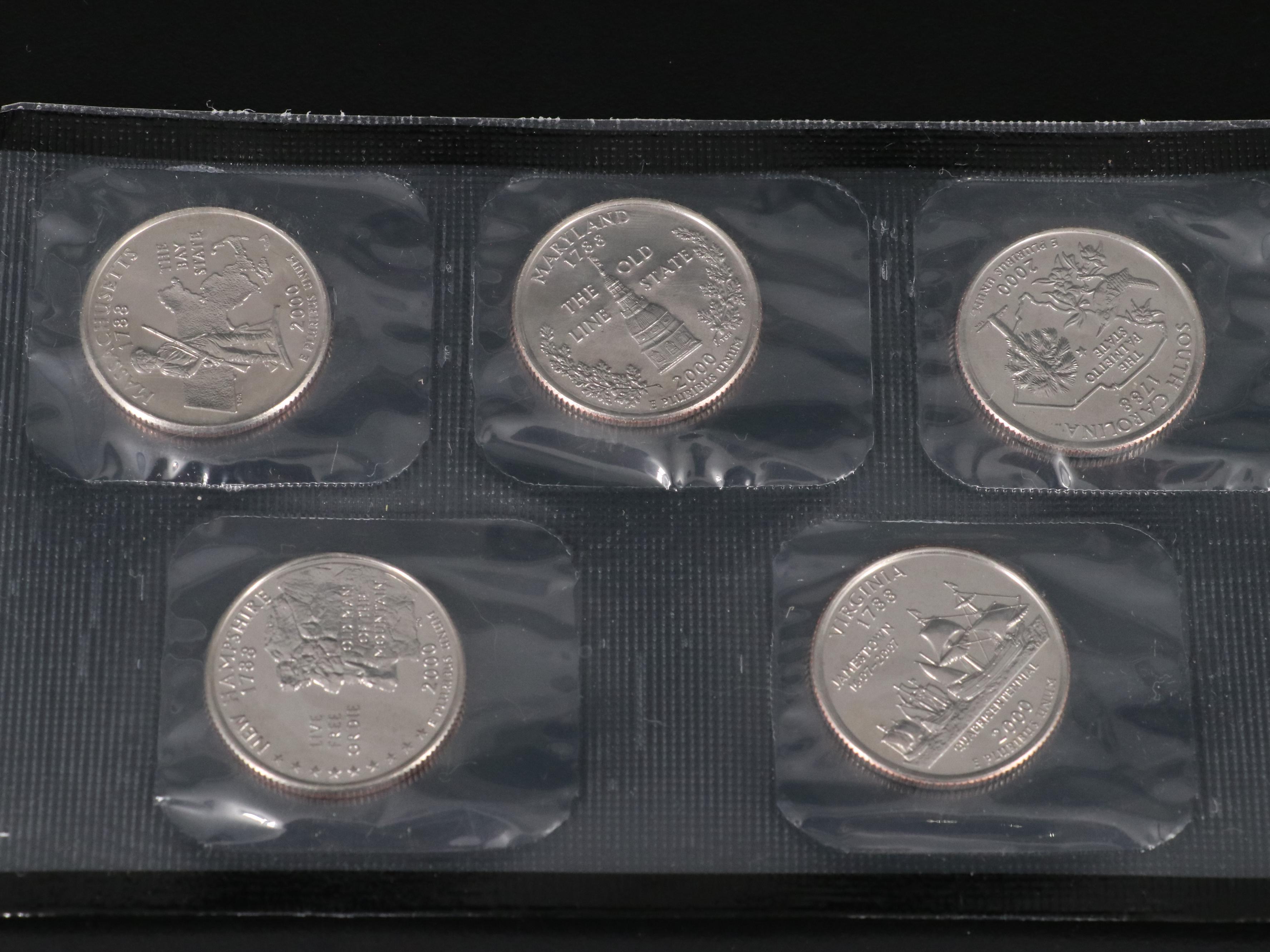 Collection of 23 Modern United States Mint Sets