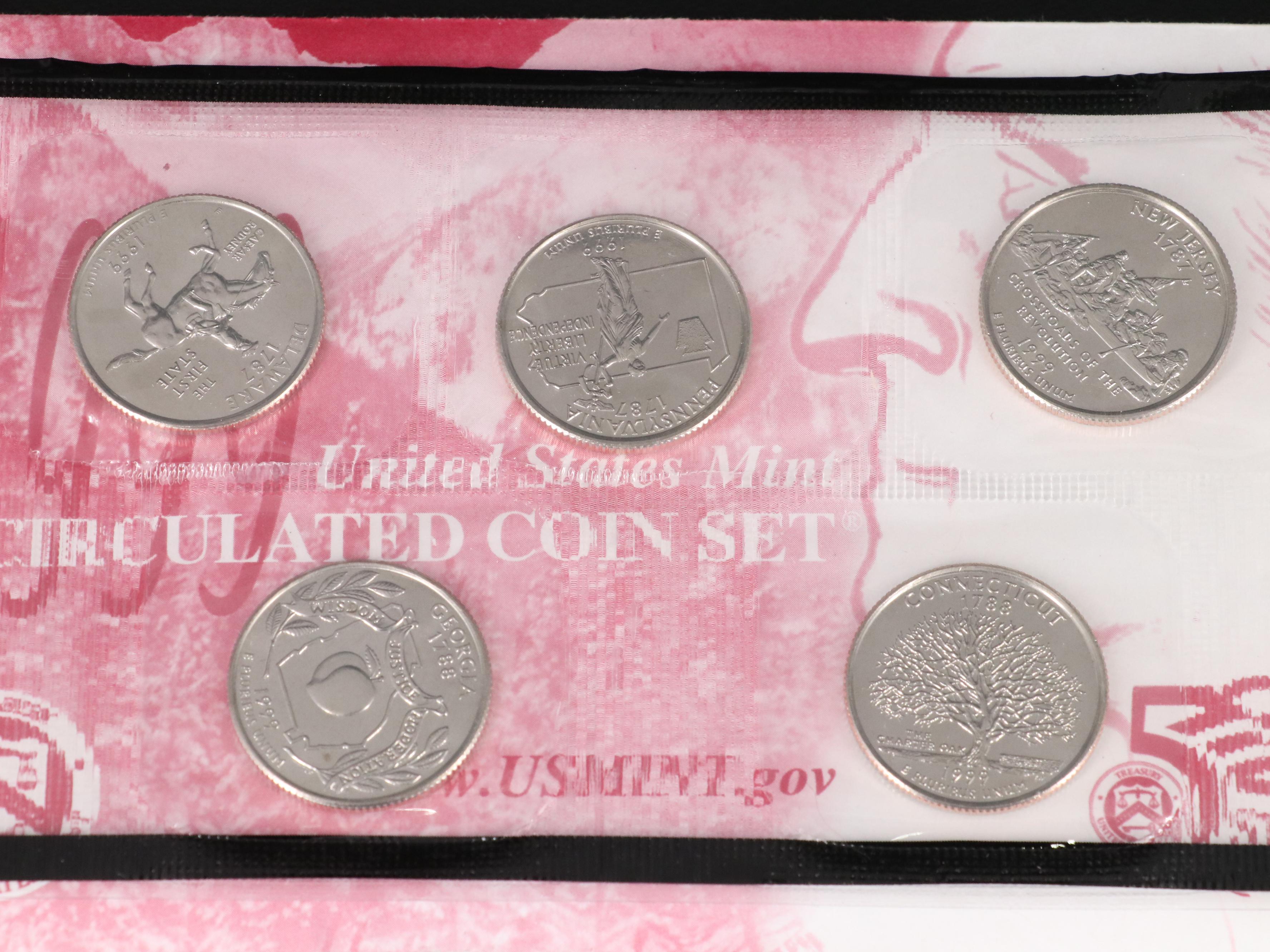Collection of 23 Modern United States Mint Sets
