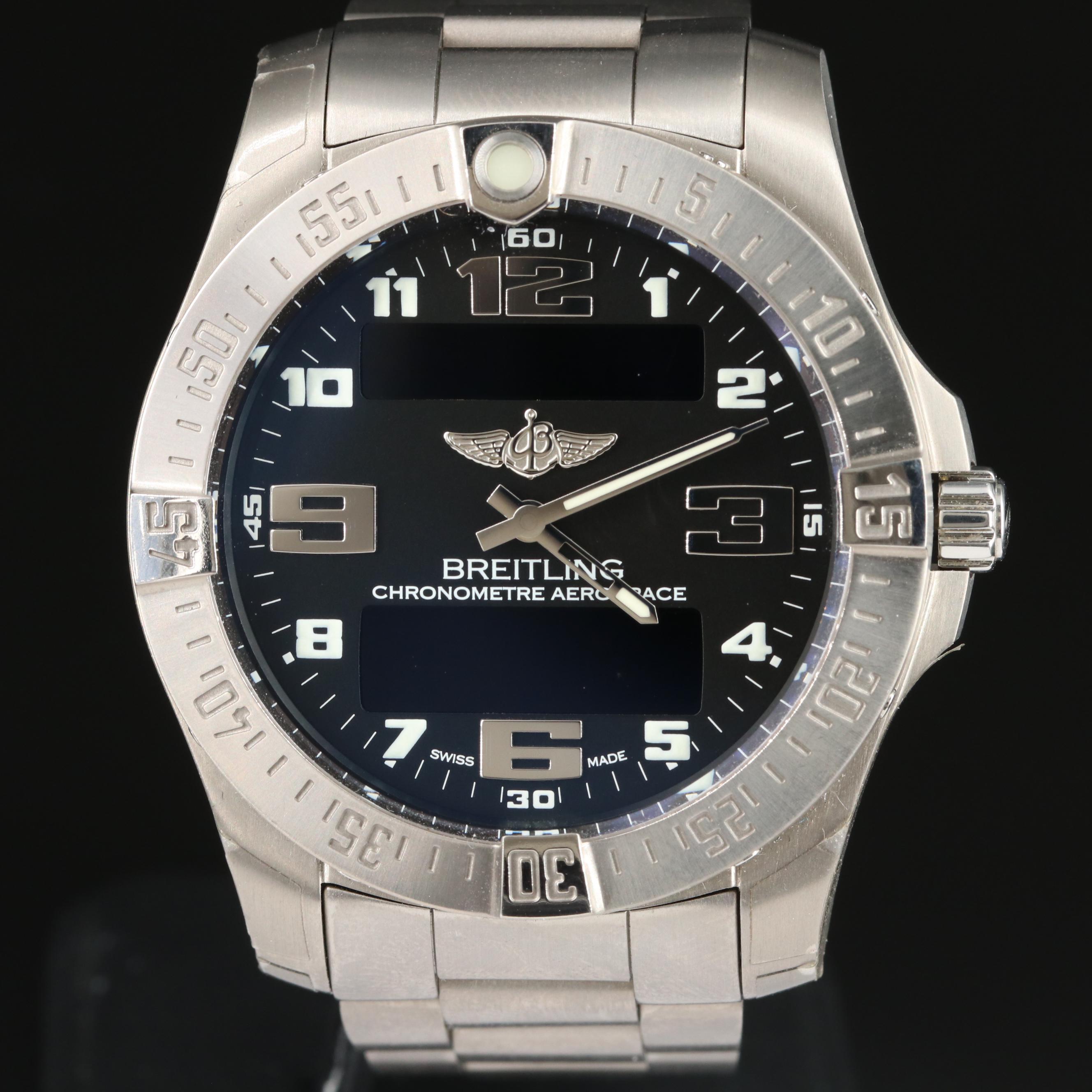 Breitling Aerospace Titanium Watch